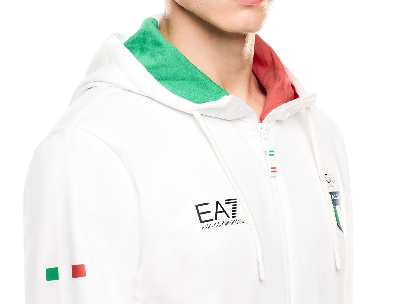Tracksuit With Drawstring Hoodie