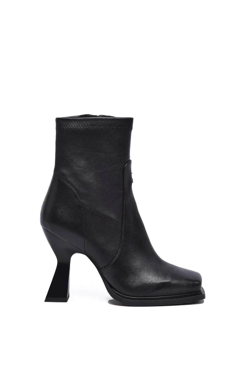 Ankle Boot 10cm Heel - Black