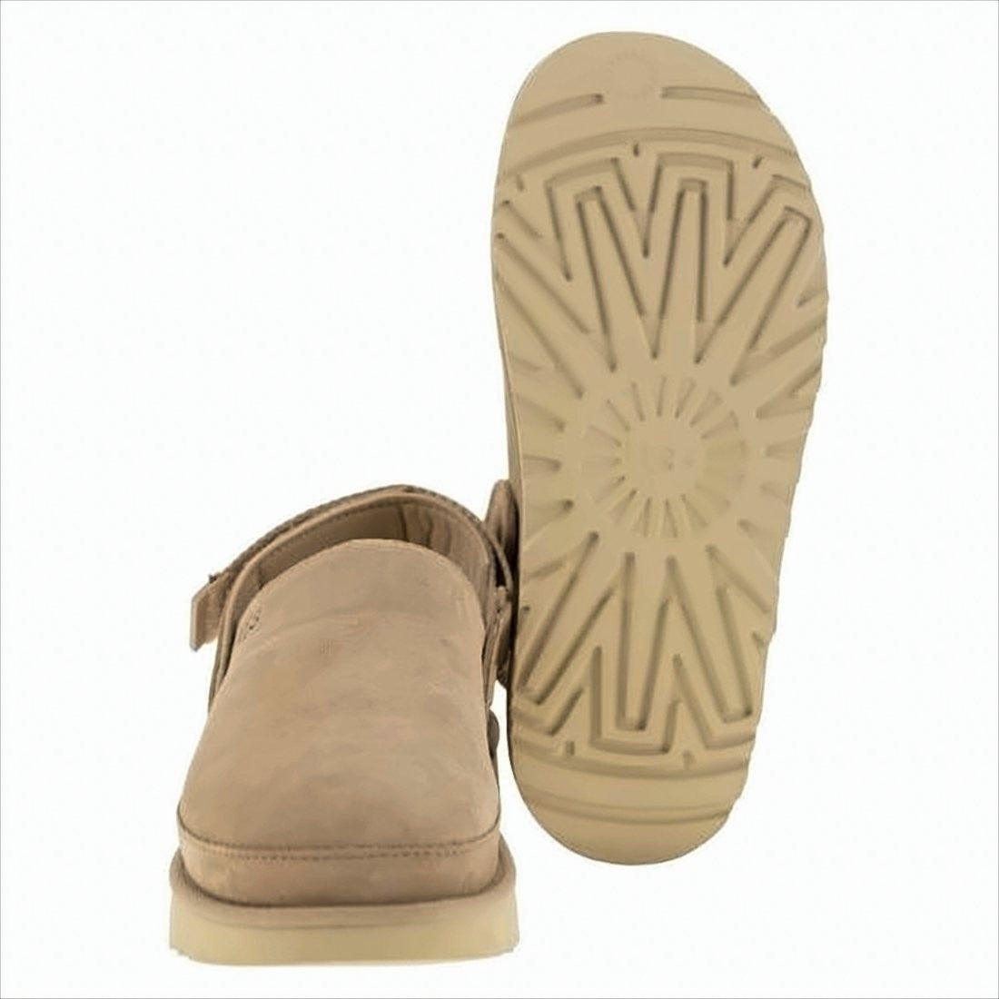 Suede Slip-On Mules with Textured EVA Sole