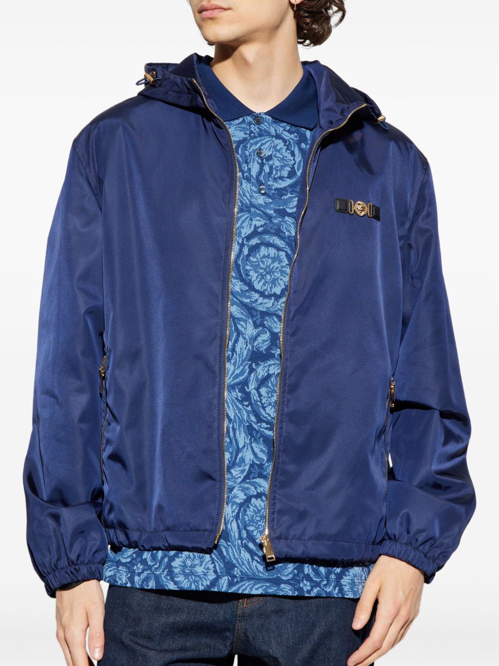 Navy Blue Casual Jacket