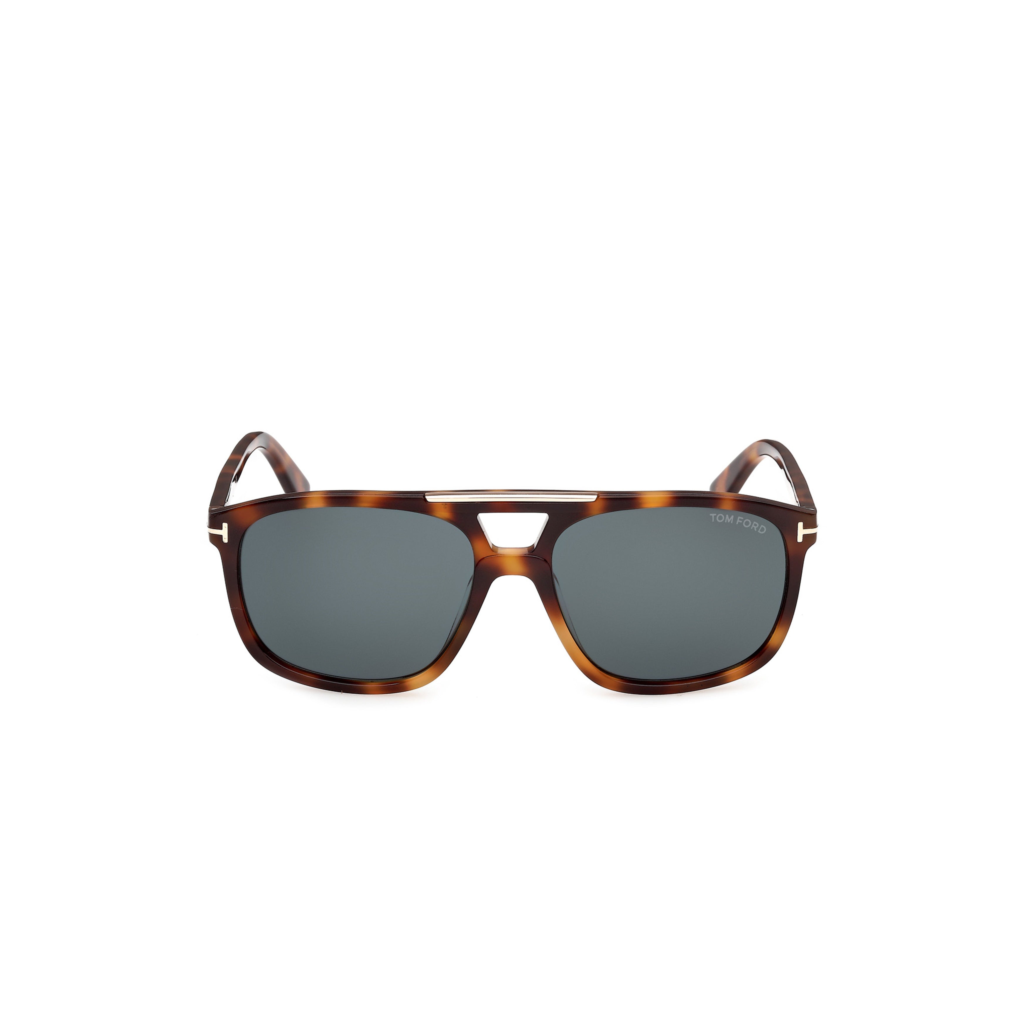 Ft1338 Bold Square Tortoiseshell Sunglasses