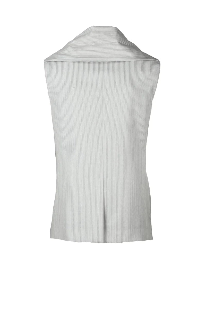 Wool Vest - Light Grey