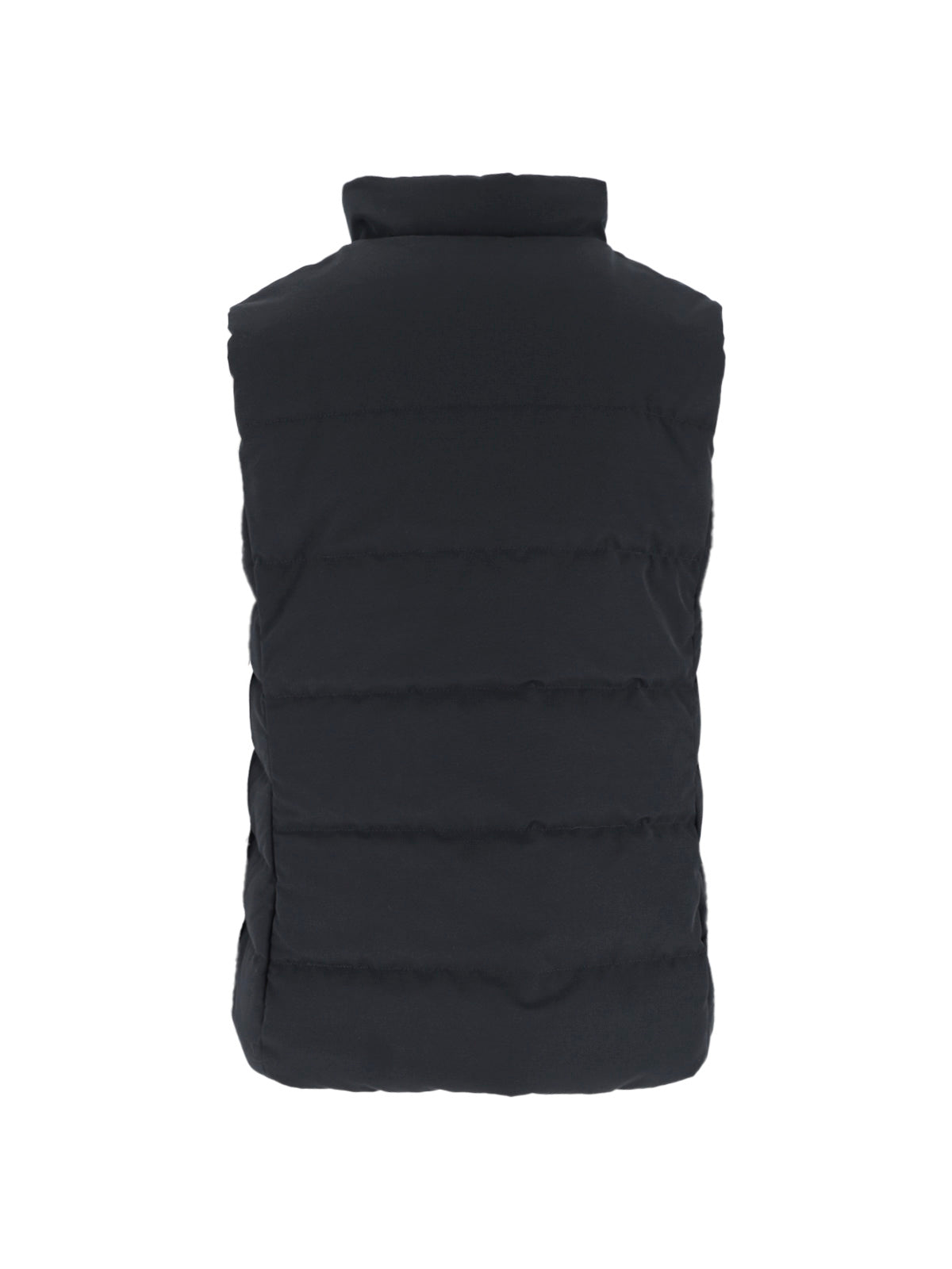 Black Freestyle Quilted Padded Outerwear Vest
