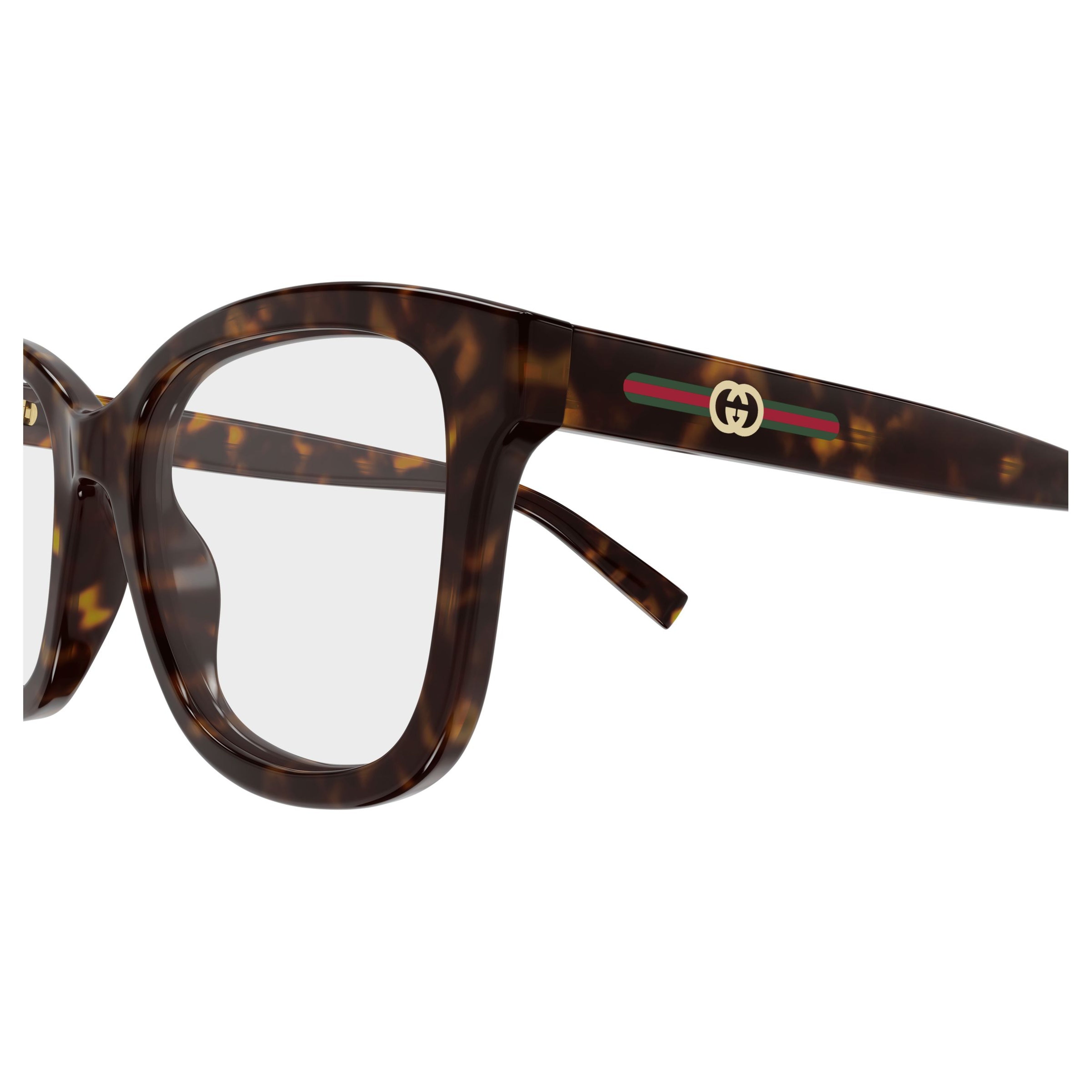 Gg2104o Oversized Square Tortoiseshell Frame Eyeglasses