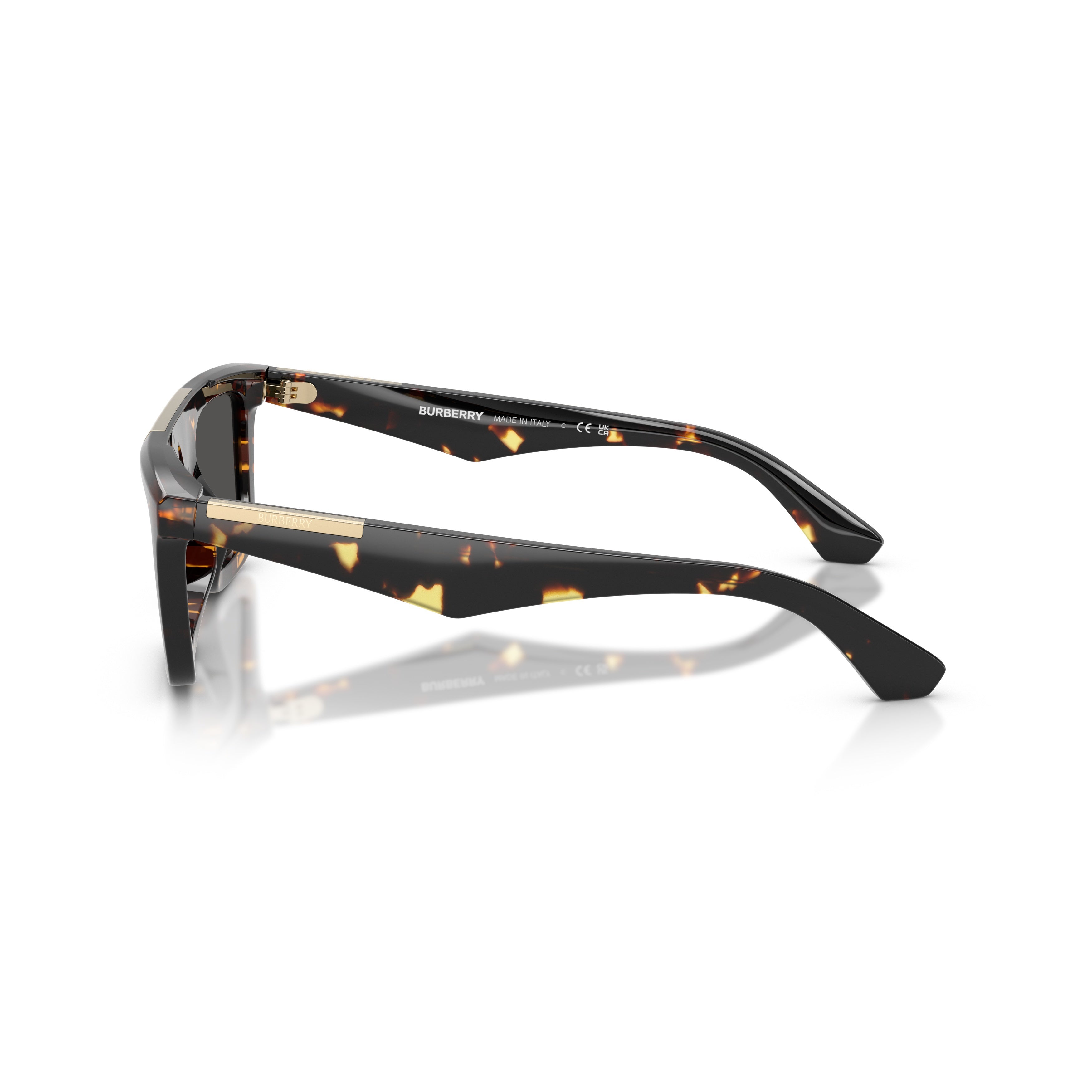 0be4451u Rectangular Tortoiseshell Sunglasses