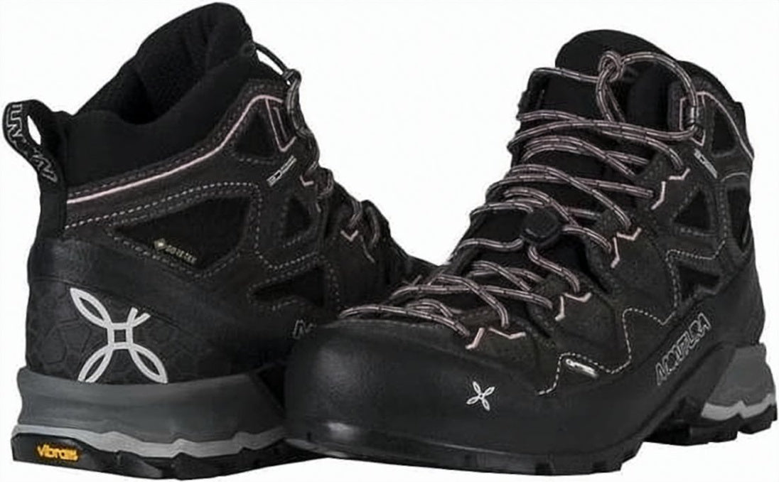 High-Top Hiking Boots with Rugged Leather