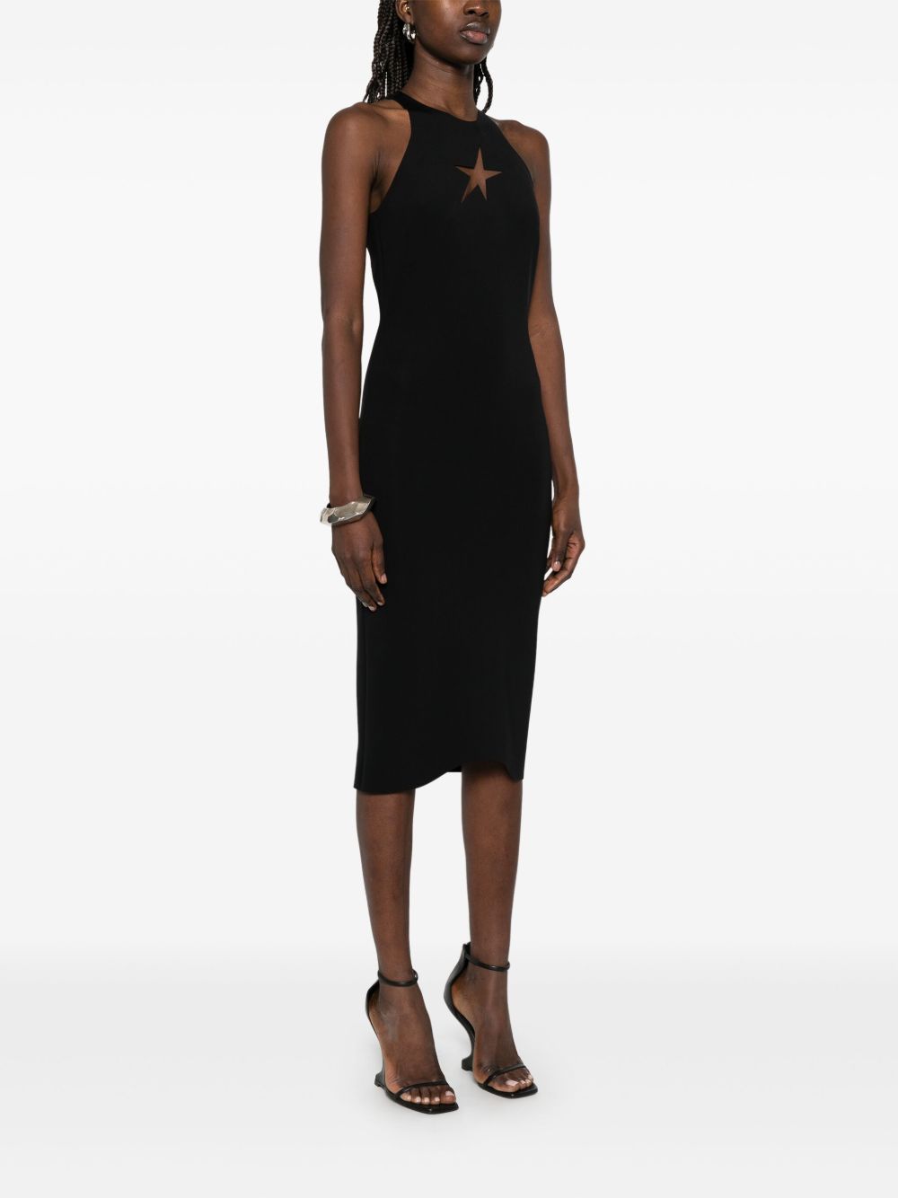 Fitted Midi Dress