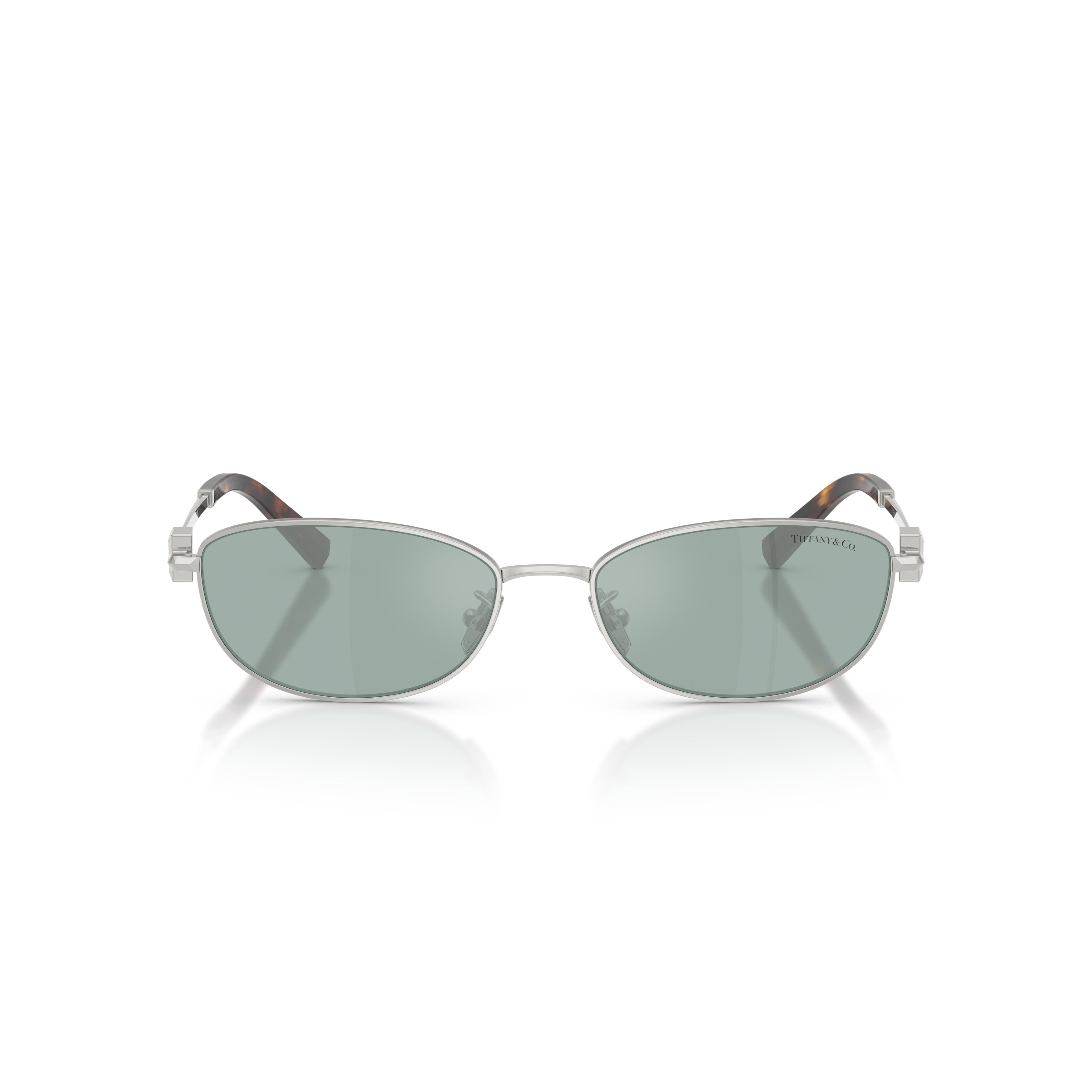 0tf3115 Oval-Shaped Steel Sunglasses