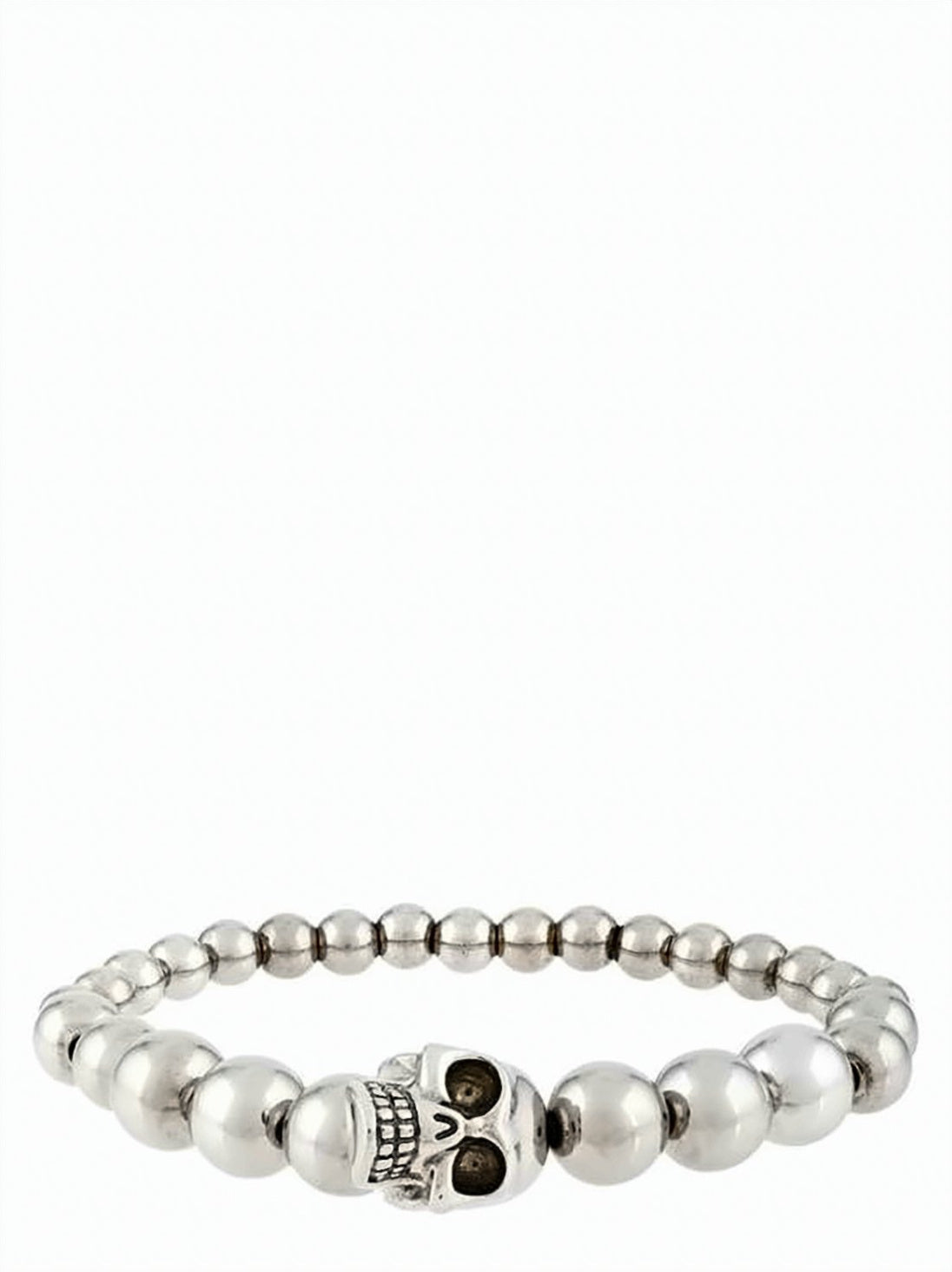 Polished Steel Bead Bracelet