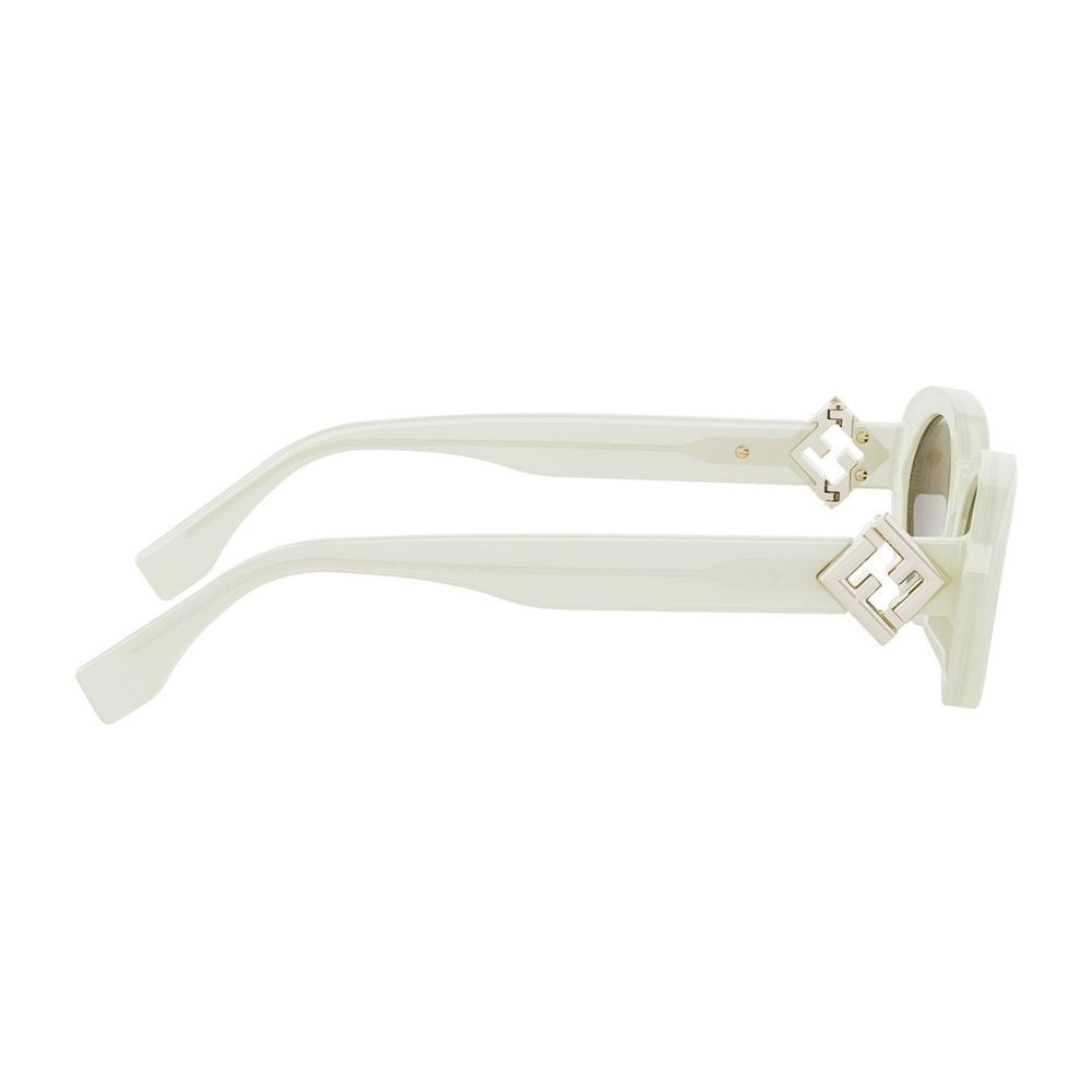 Ff Diamonds Slim Oval Acetate Sunglasses