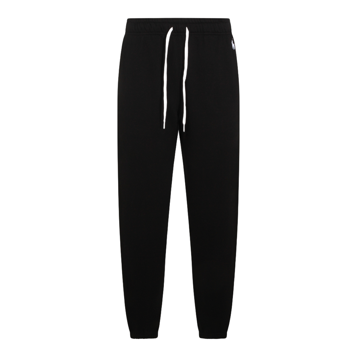 Relaxed Fit Black Track Pants