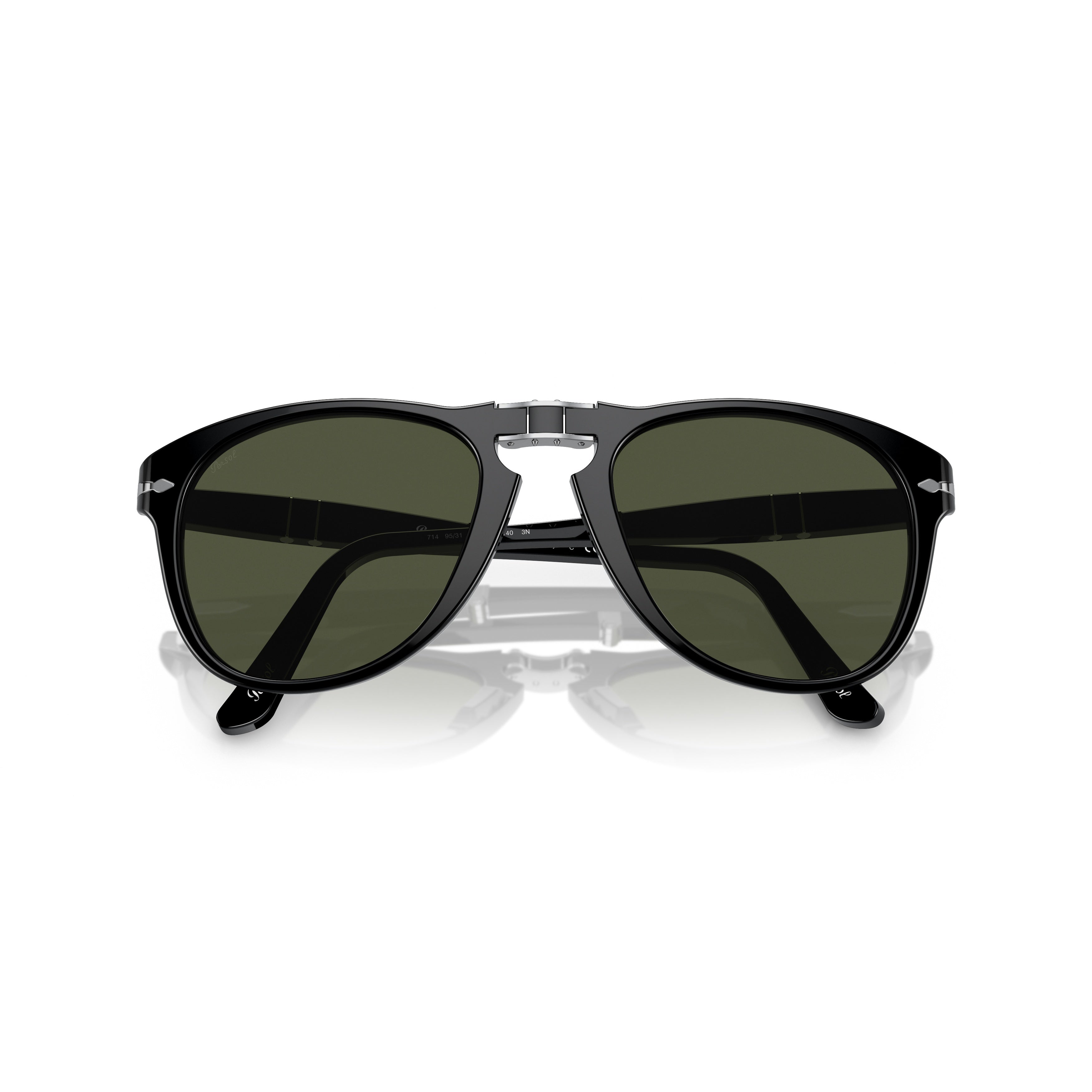 0po0714 Classic Acetate Sunglasses with Keyhole Bridge