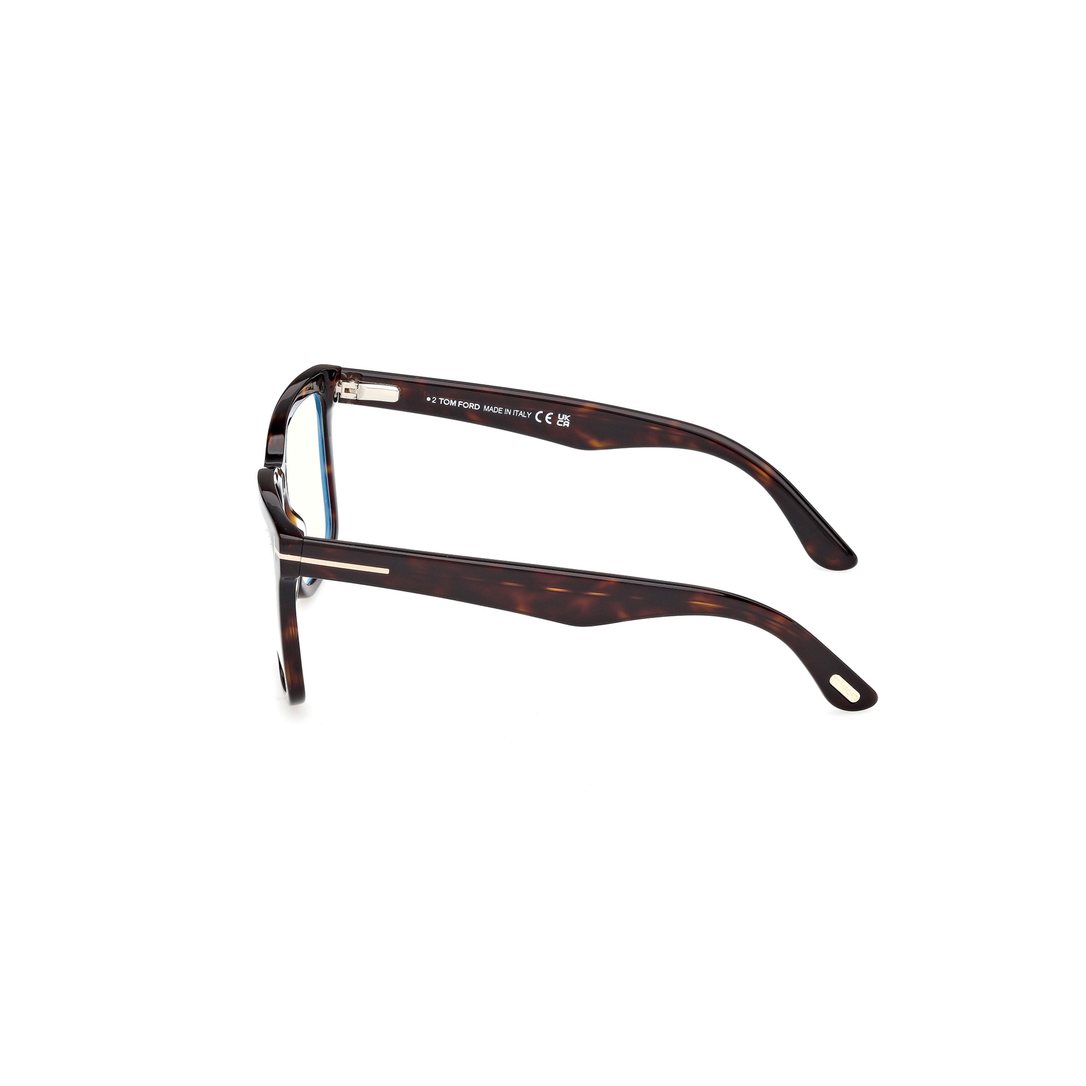 Ft6069-B Oversized Square Tortoiseshell Eyeglasses