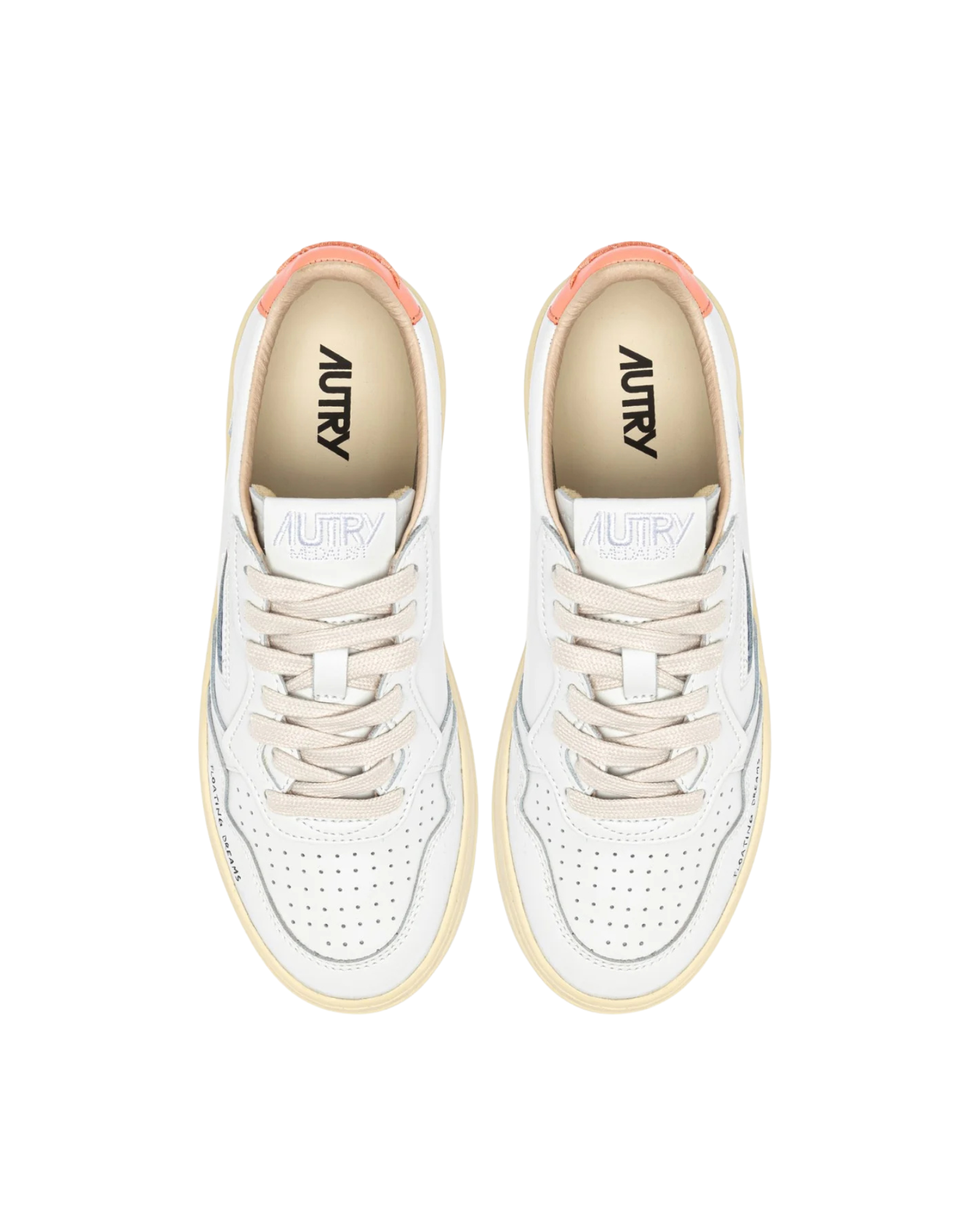 Medalist Low Women’s White/Peach Sneakers