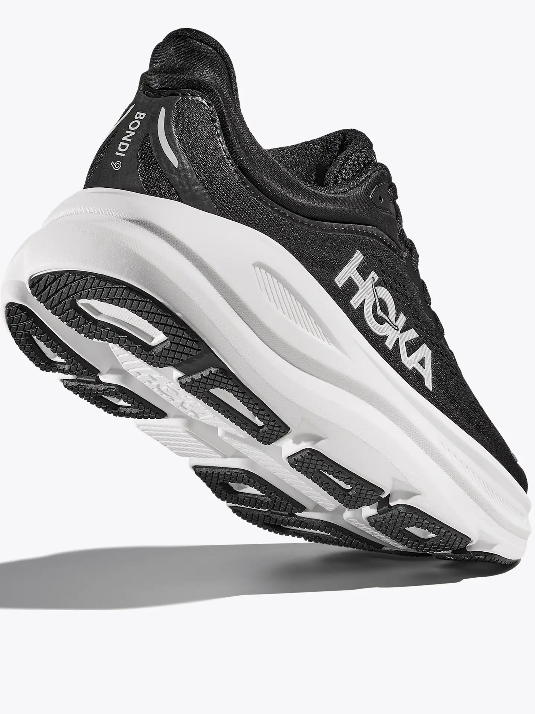 Black Bondi 9 Cushioned Mesh Sneakers