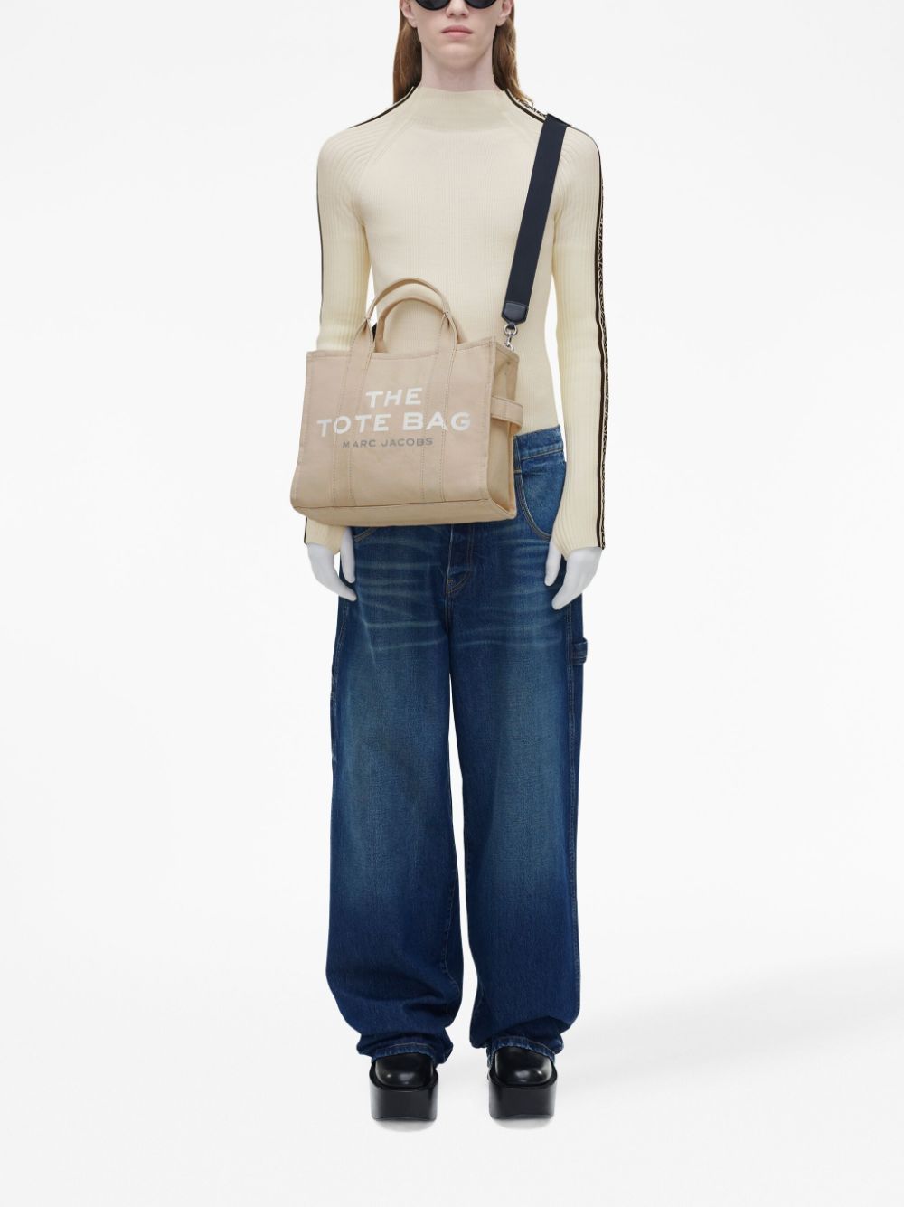 Medium Beige Tote Bag