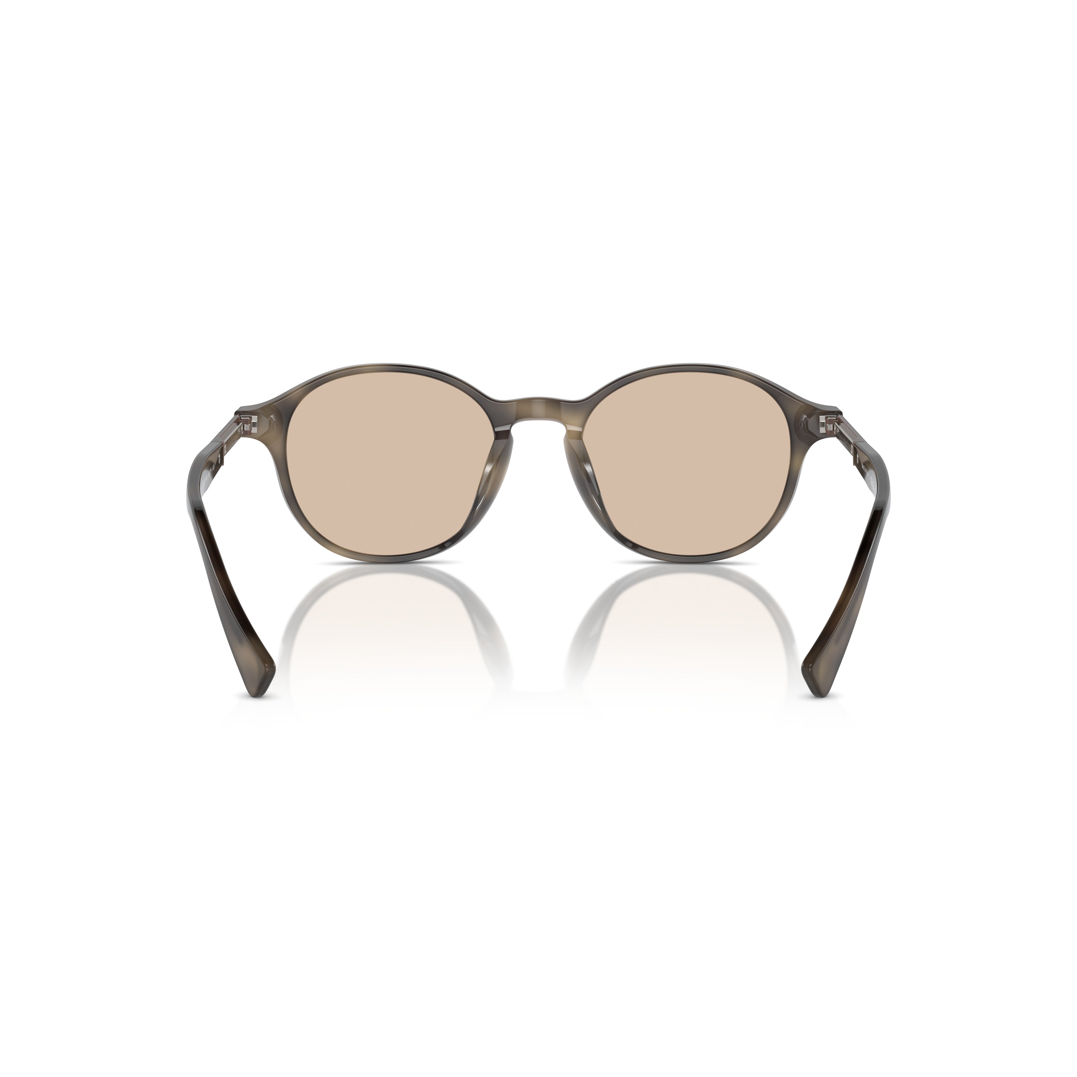 0bc3002 Rounded Acetate Sunglasses with Metallic Accents