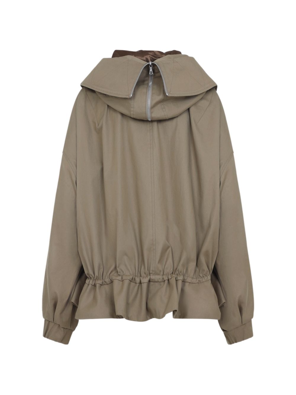 Voluminous Jacket with Structured Collar