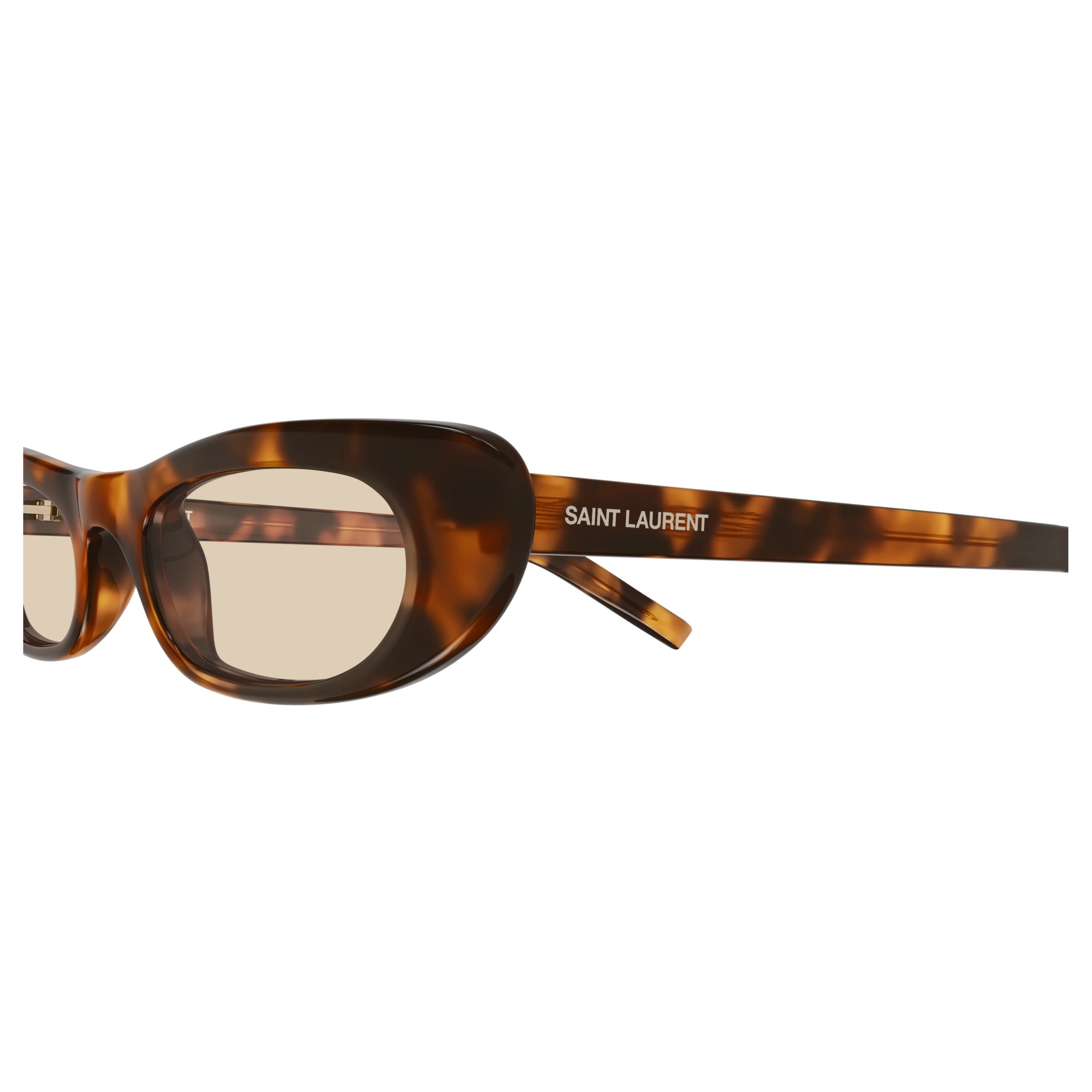 Sl 557 Shade Slim Oval Tortoiseshell Sunglasses