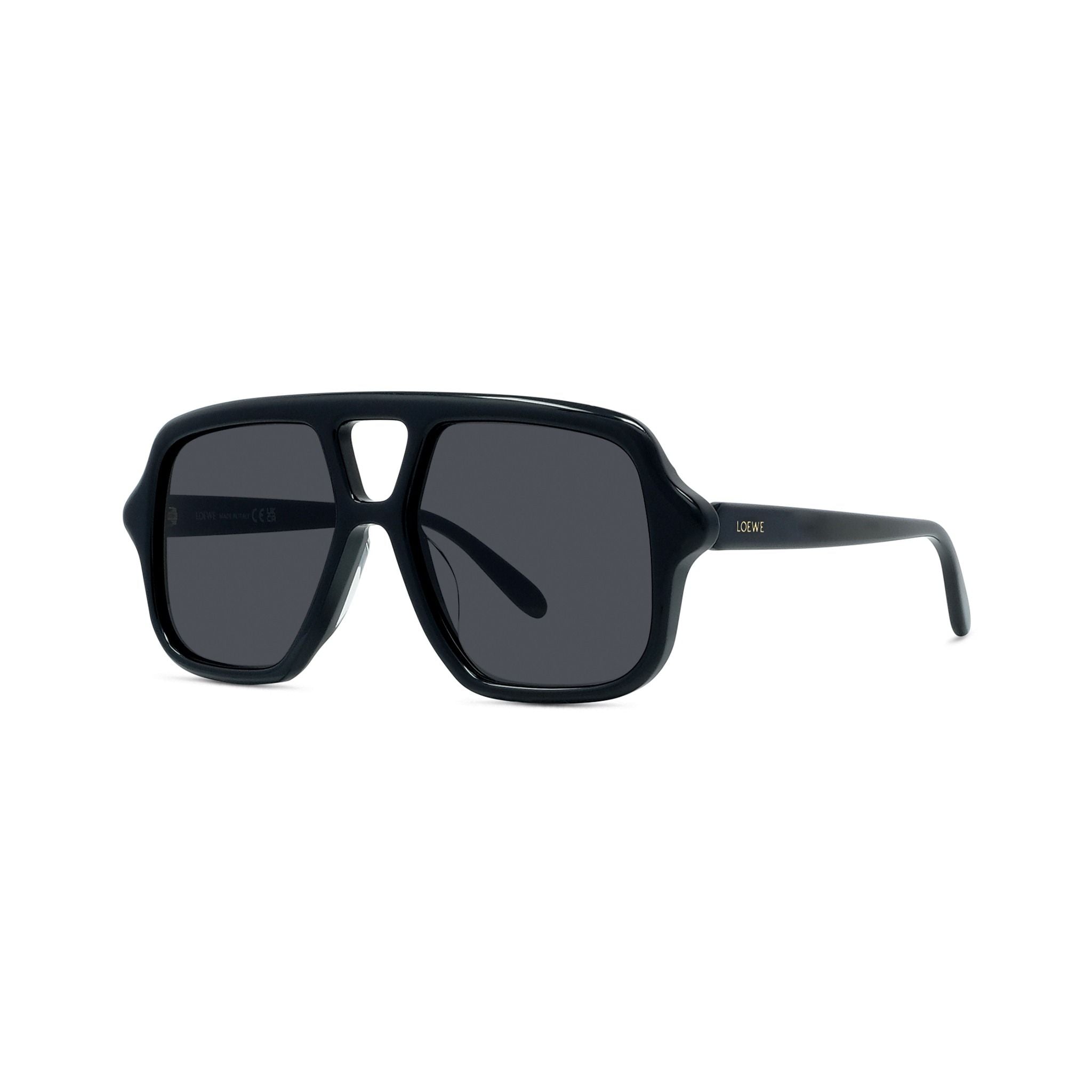 Black Lw40161U Oversized Square Sunglasses