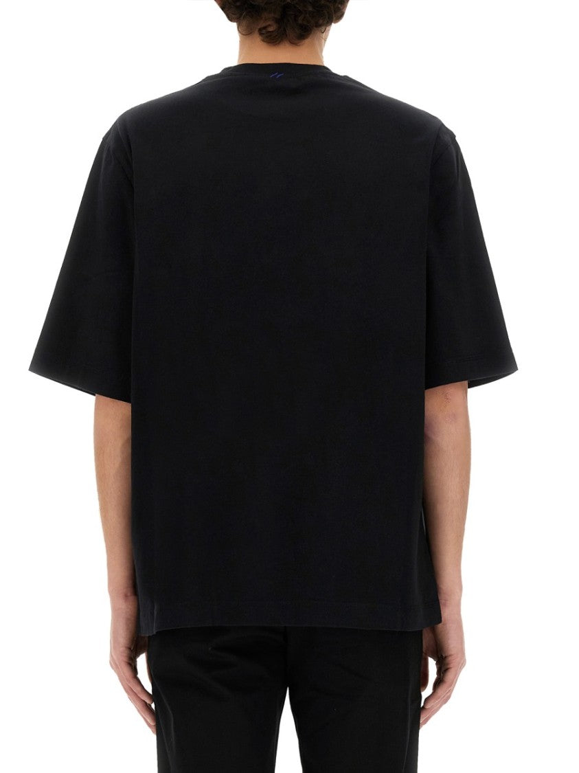 Ekd Patch T-Shirt In Soft Cotton