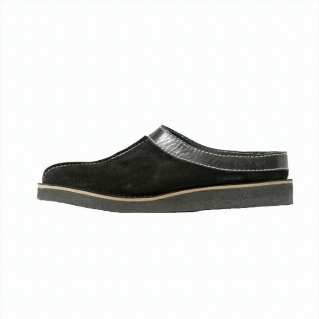 Slip-On Suede and Leather Sneakers with Contrasting Trim