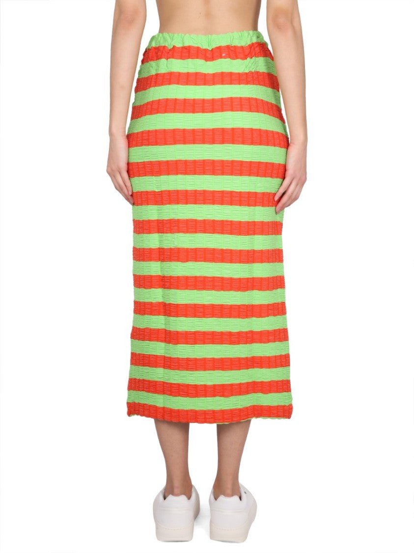 Striped Maxi Skirt