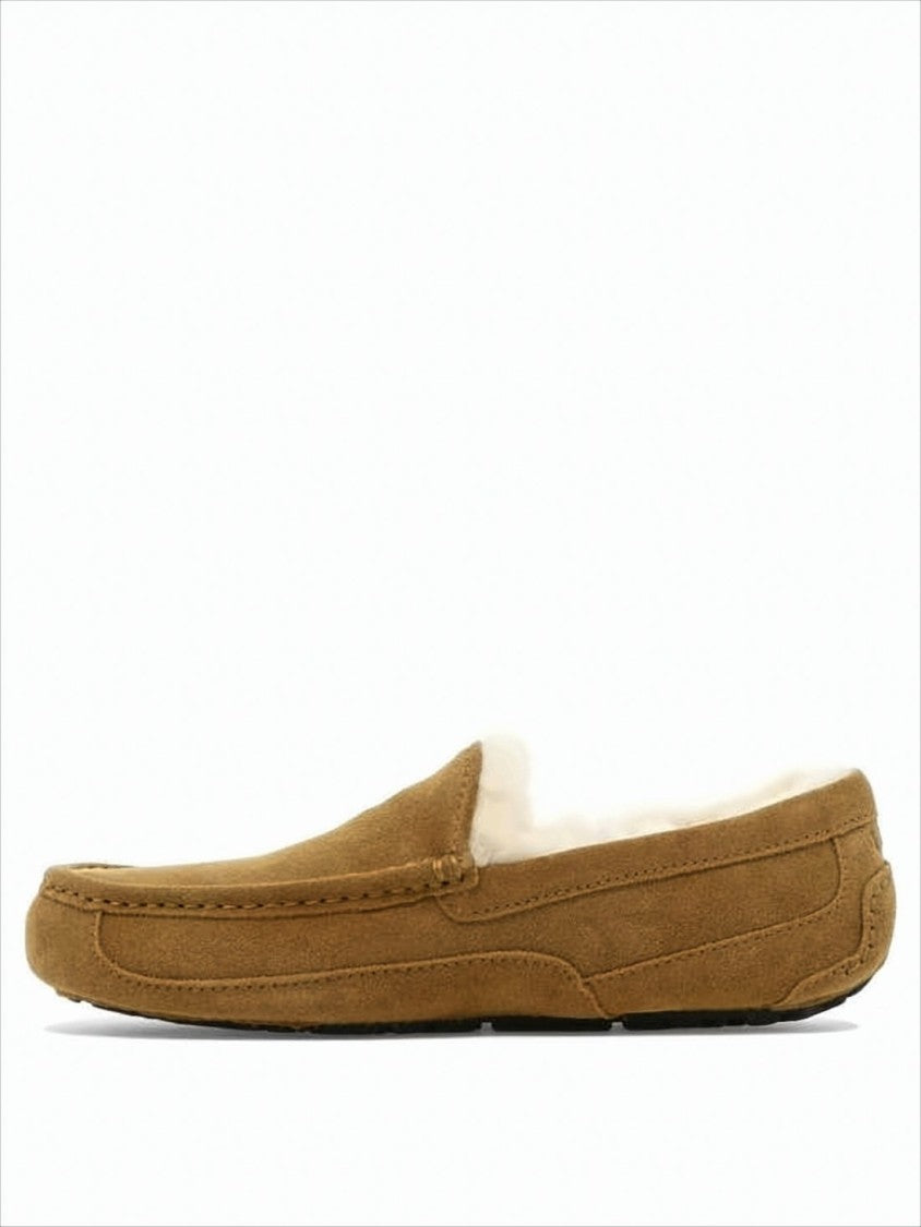 Suede Loafers with Plush Wool-Lyocell Lining
