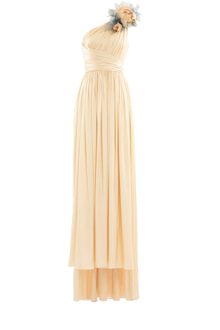Long Coco Pleated Dress