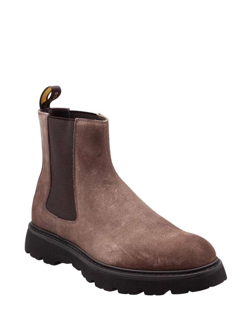 Espresso Suede Beatles Ankle Boot