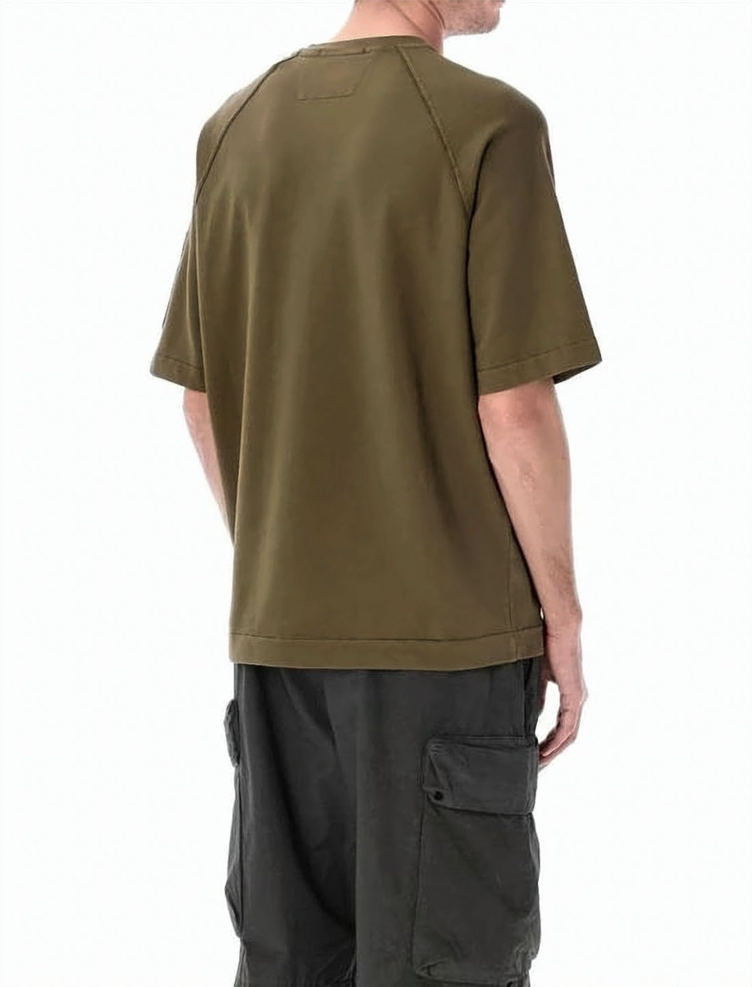 Light Fleece Cotton Short-Sleeve T-Shirt