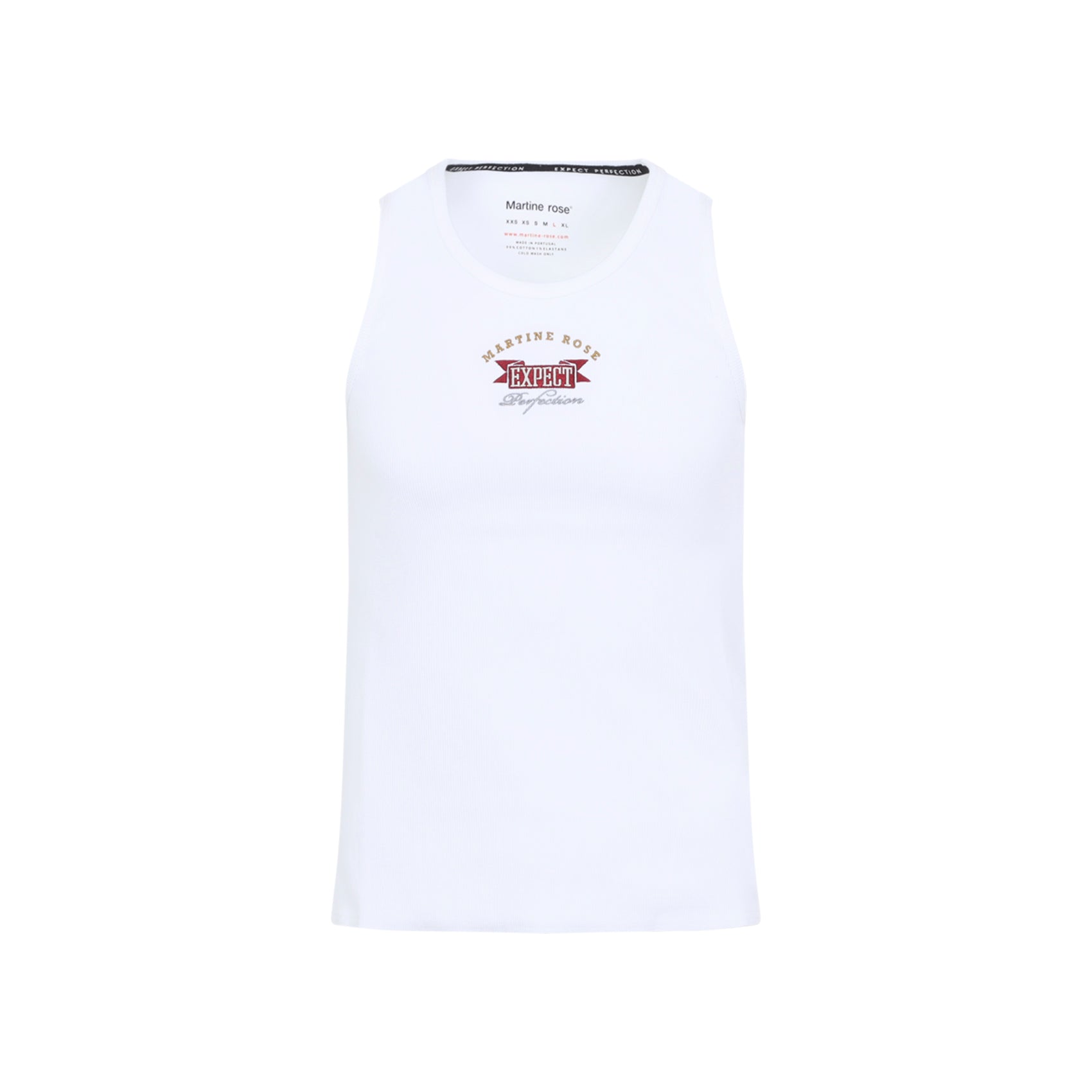 Sleeveless White Activewear Top