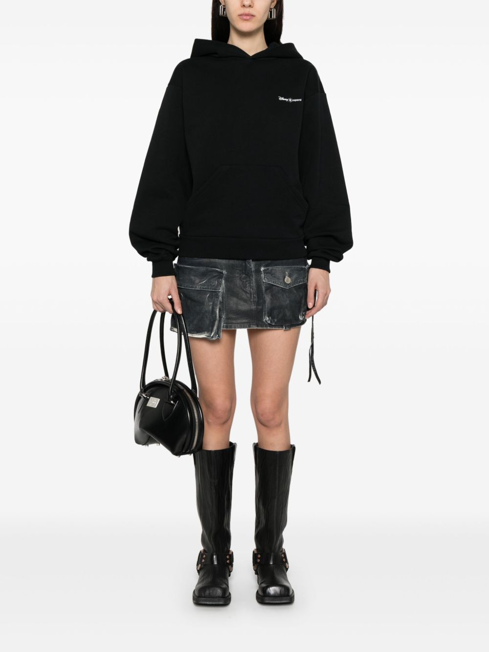 Hooded Black Sweatshirt