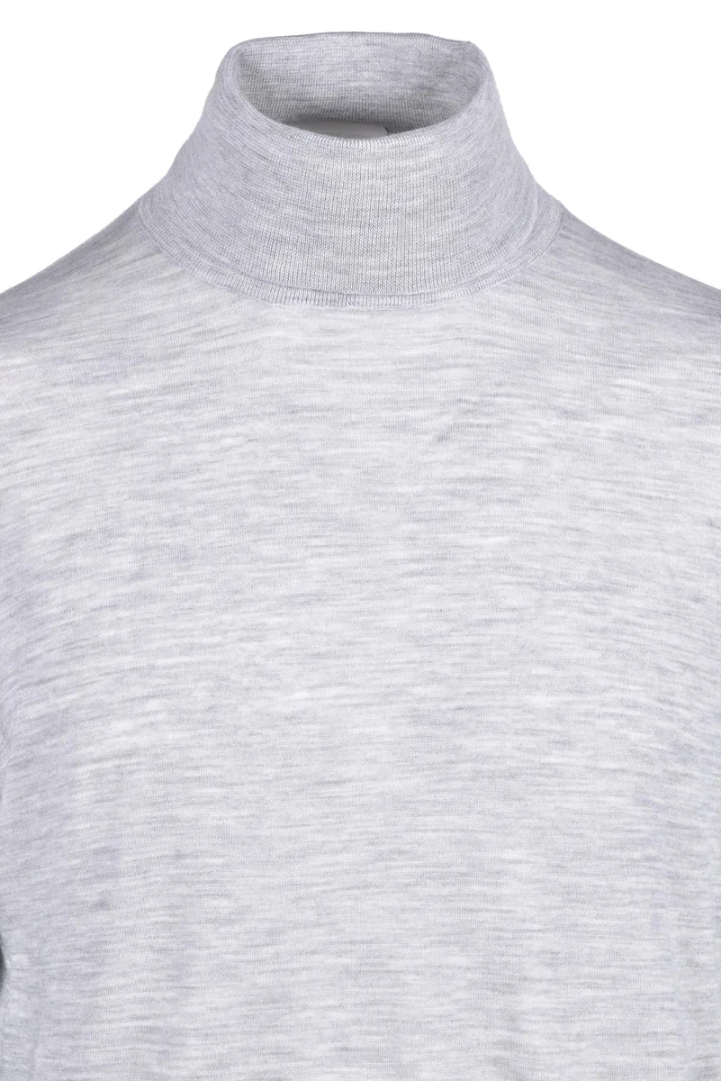 Wool Turtleneck - Grey