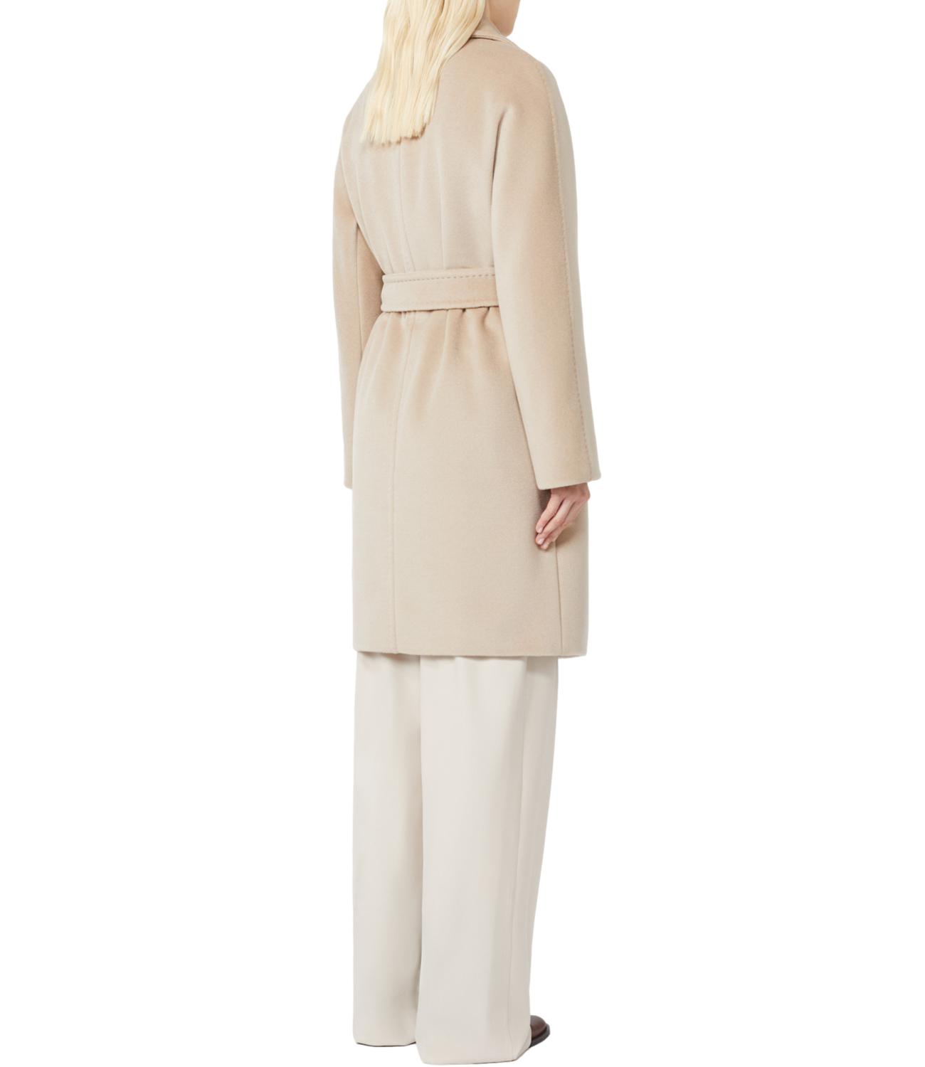 Classic Beige Virgin Wool Scire Coat