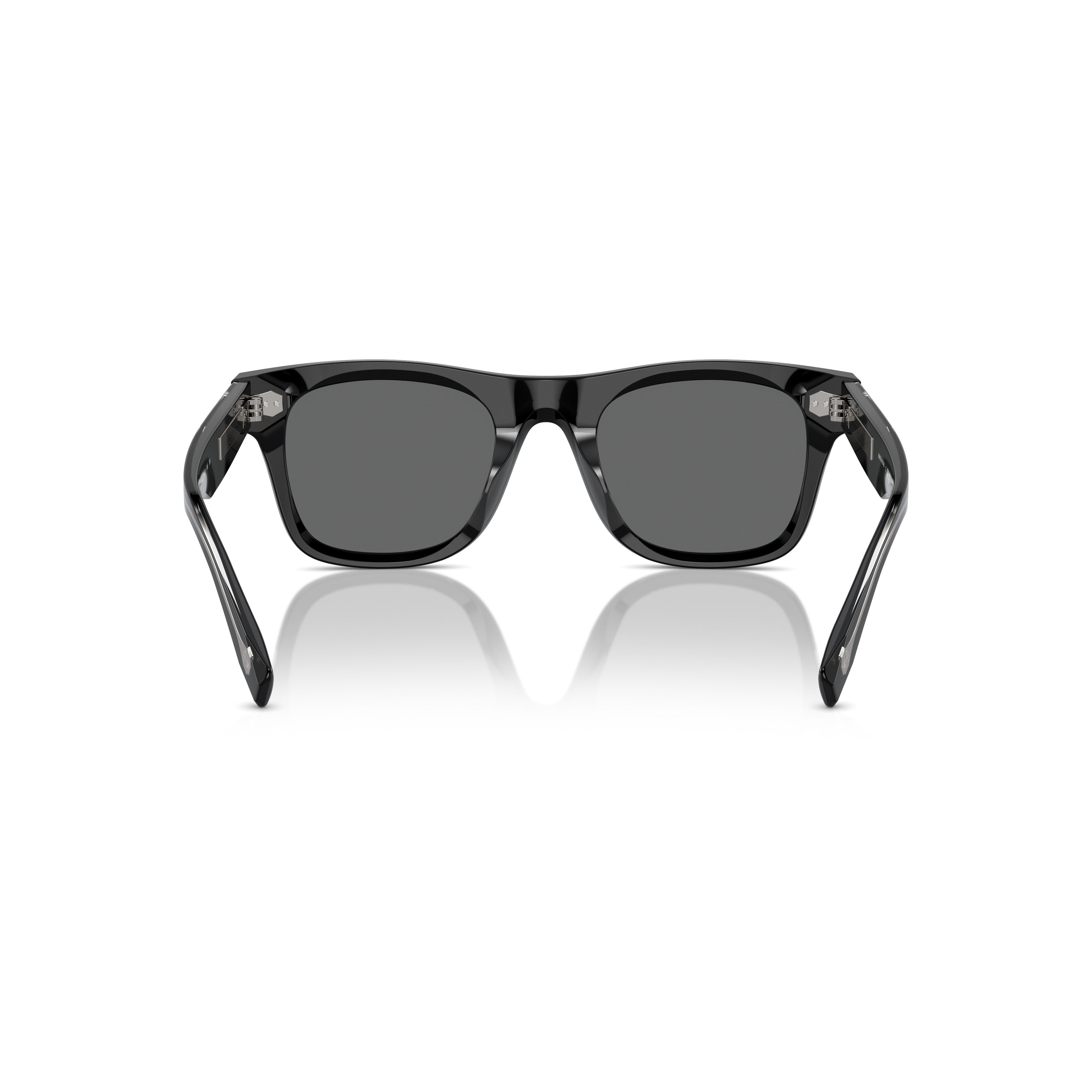 0bc4002s Rectangular Frame Sunglasses with Metallic Accent Detail