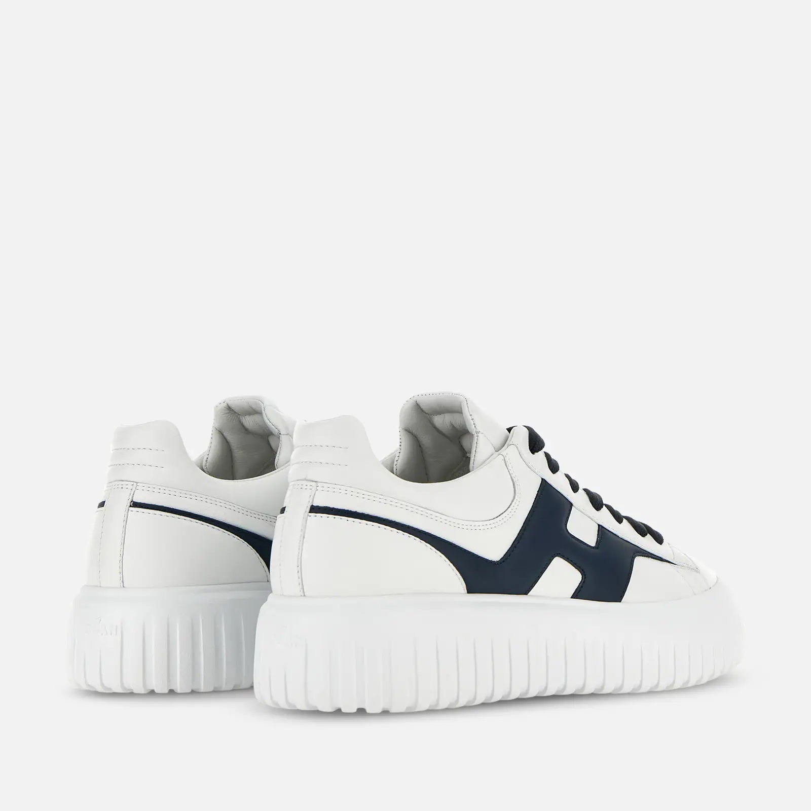 H-Stripes Allacciato H Spezzata Sneakers in White