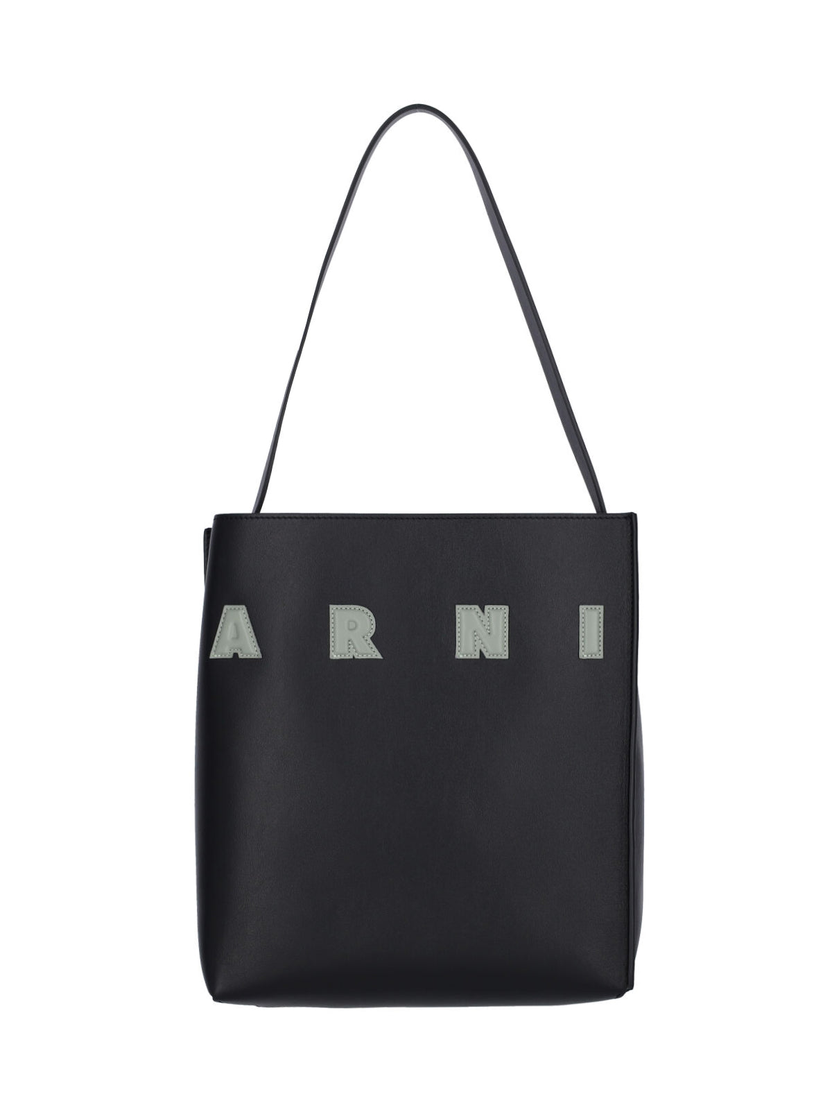Structured Black Bag with Minimalist Design