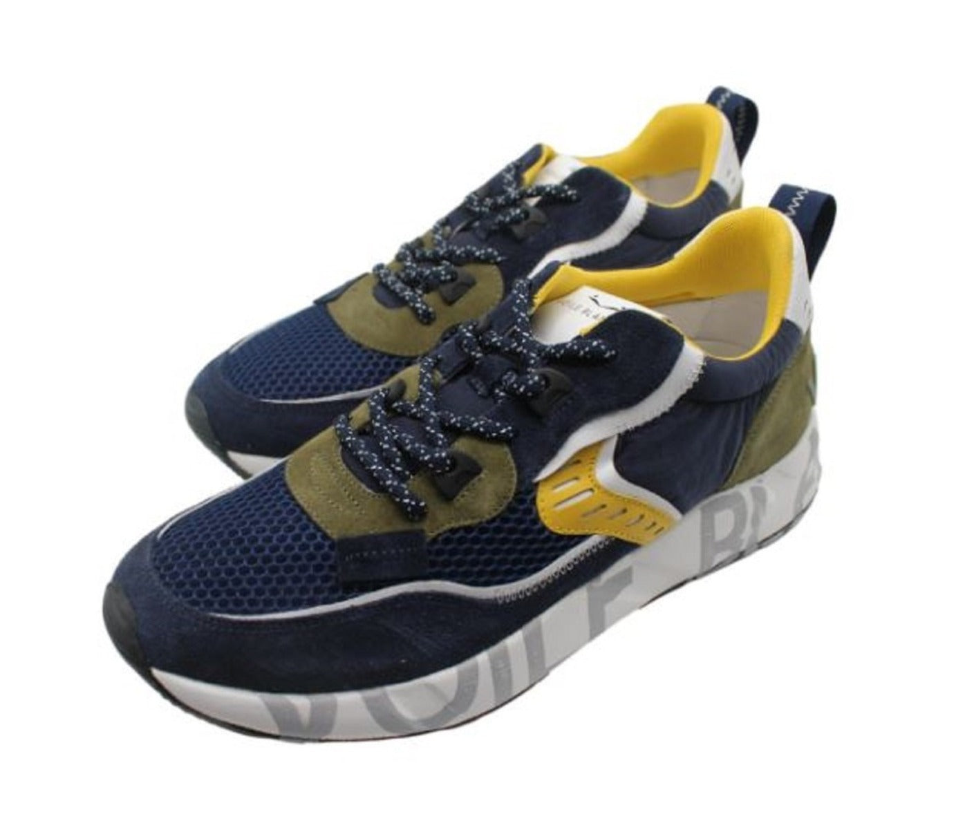 Navy Laced-Up Shoes
