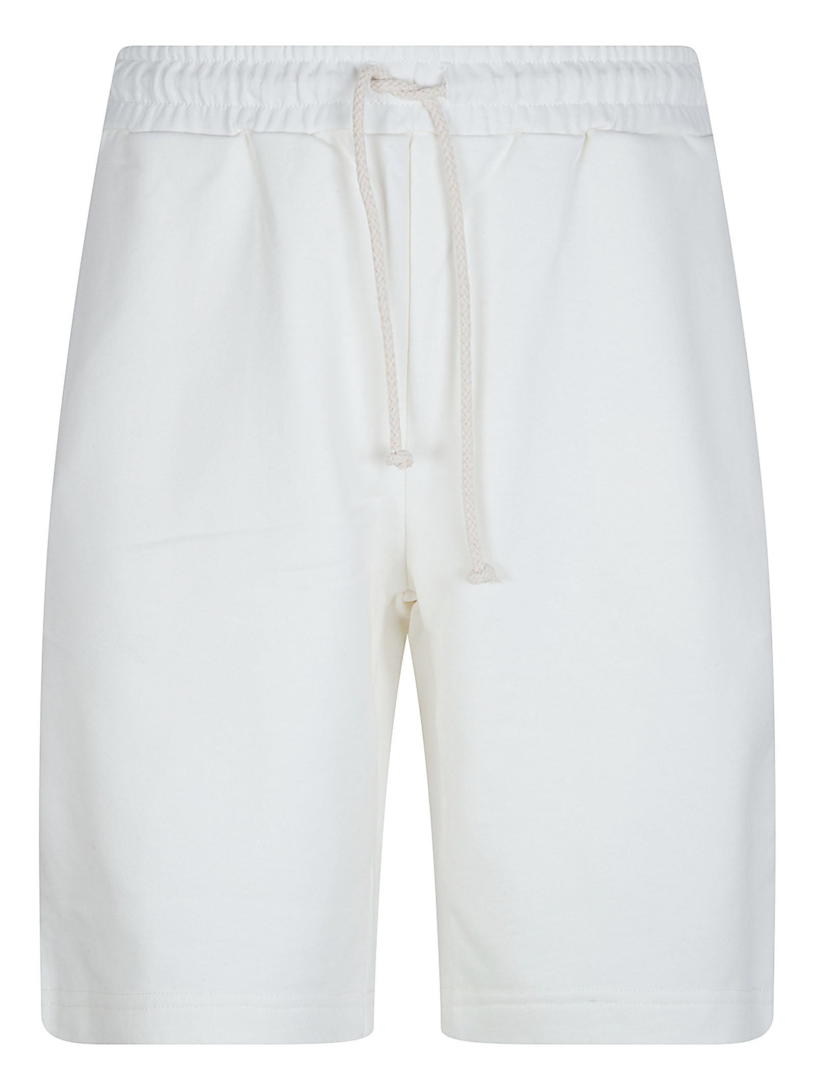Elastic Waistband Shorts with Minimalist Design and Pockets
