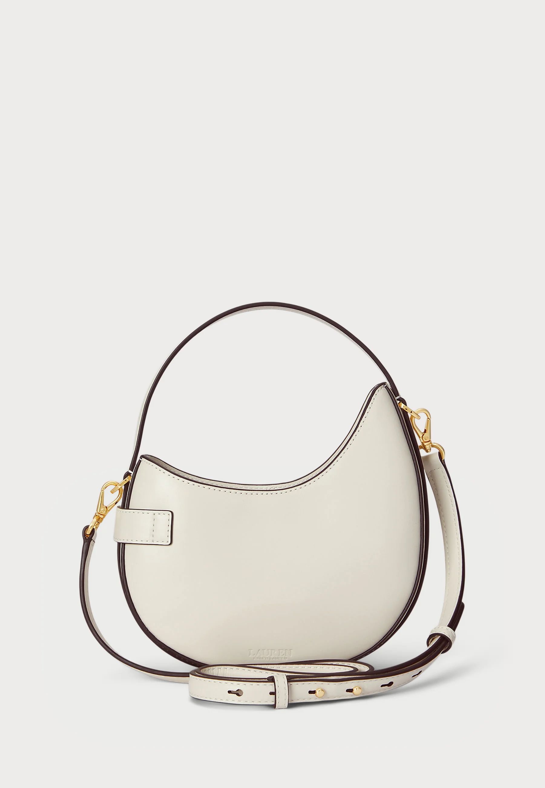 White Tasha Small Rattan Shoulder Bag