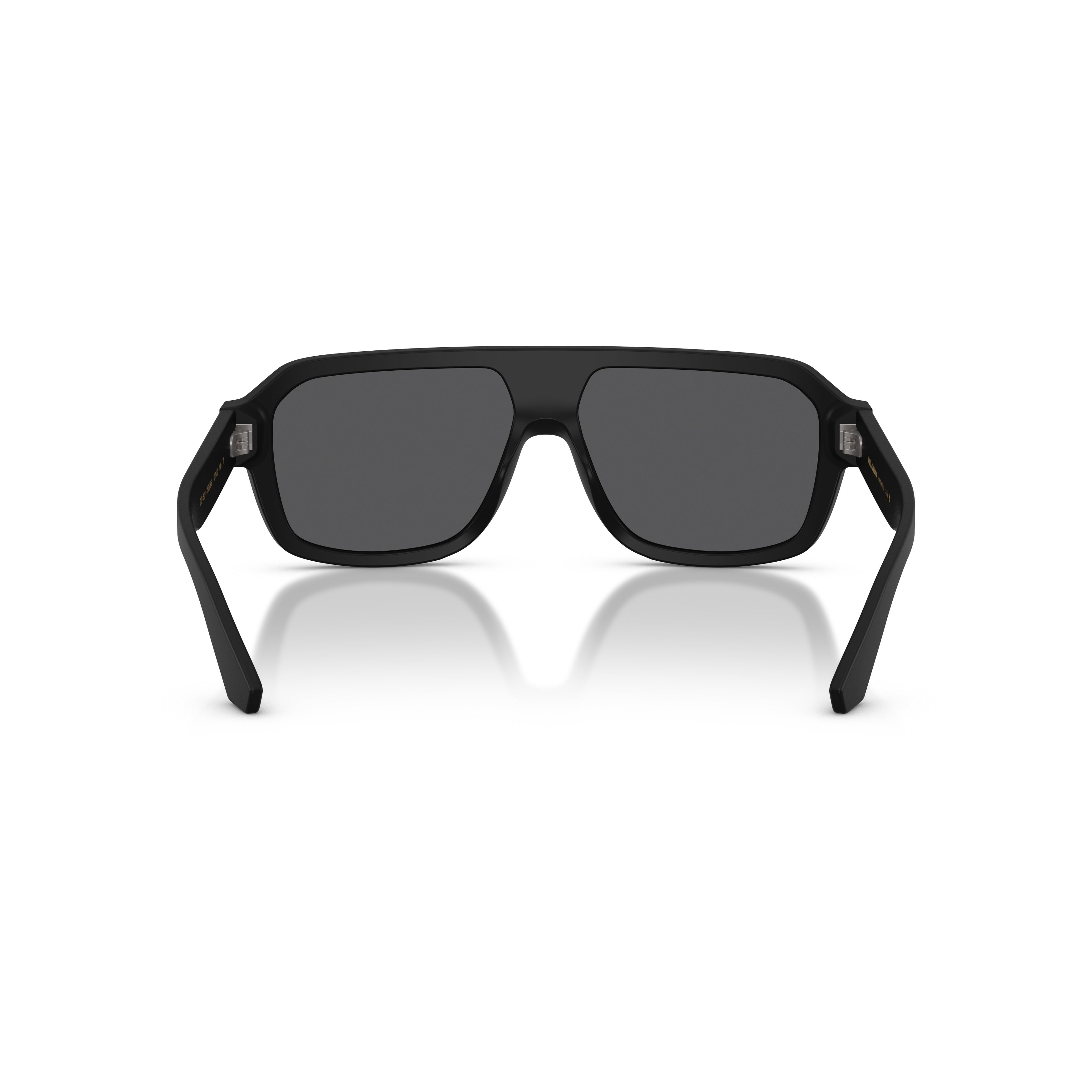 0dg4507 Bold Oversized Rectangular Frame Sunglasses with Logo Detail