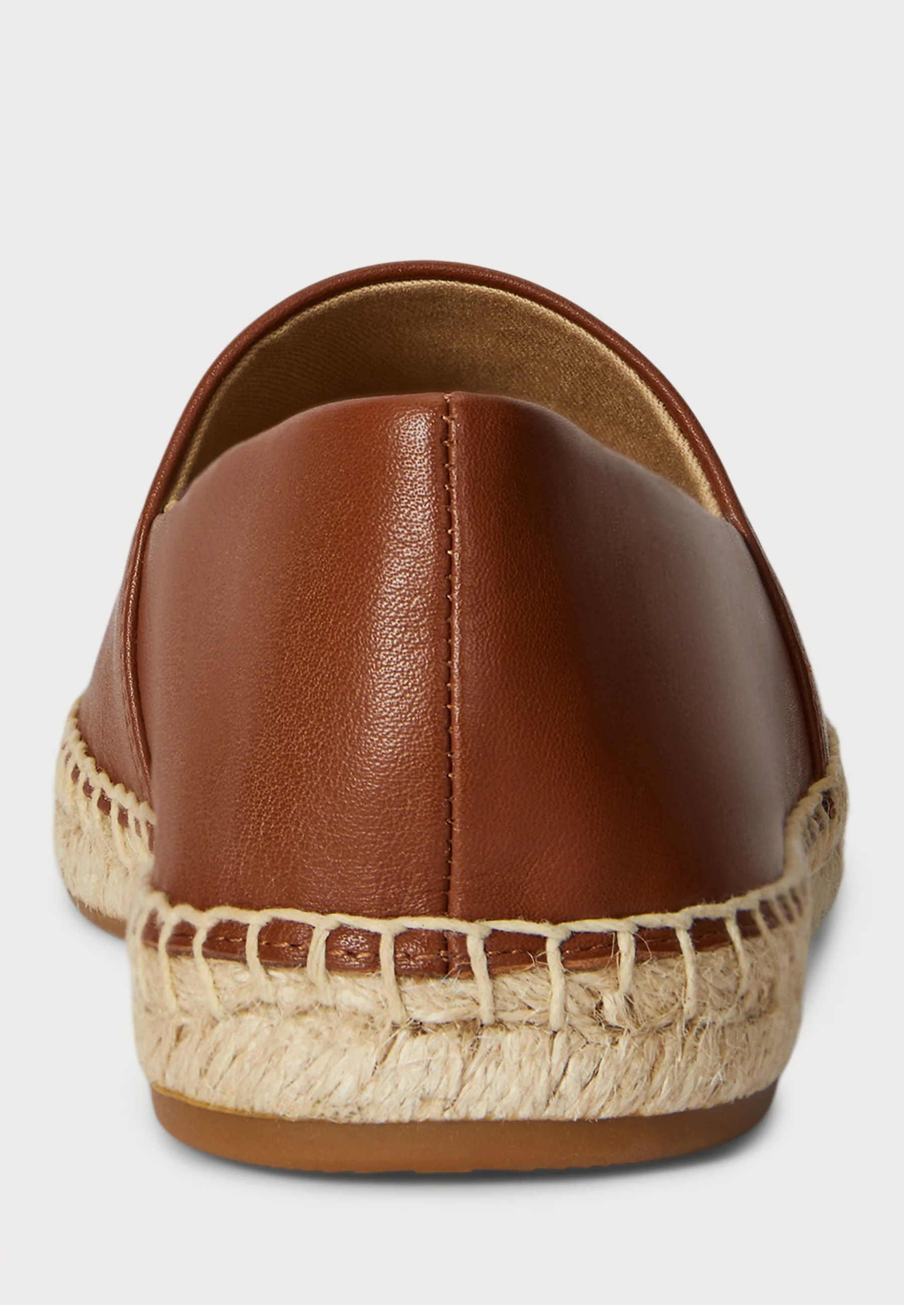 Brown Cameryn Lg 2 Leather Espadrilles