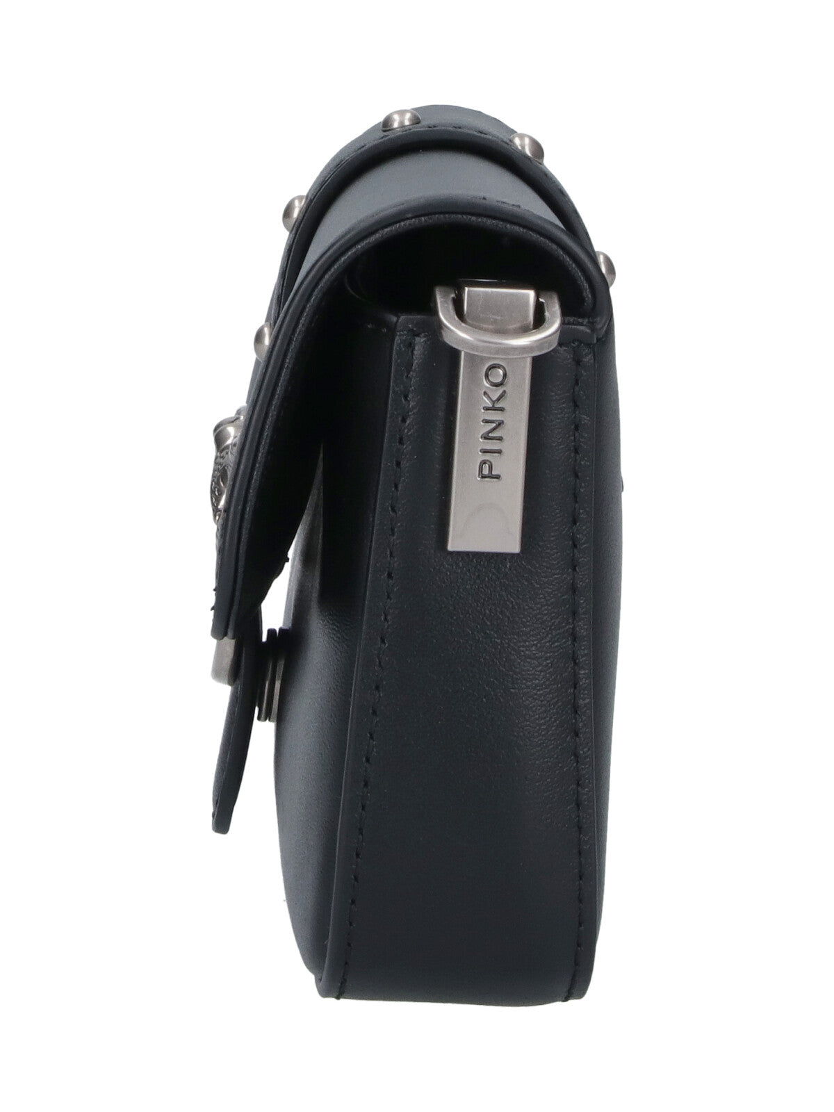 Black Love Bag Slouchy Leather Bag