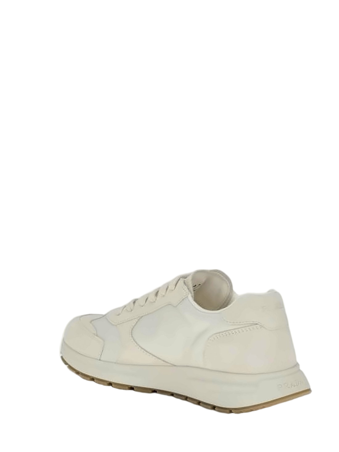 Lace-Up Sneakers with Calf Leather