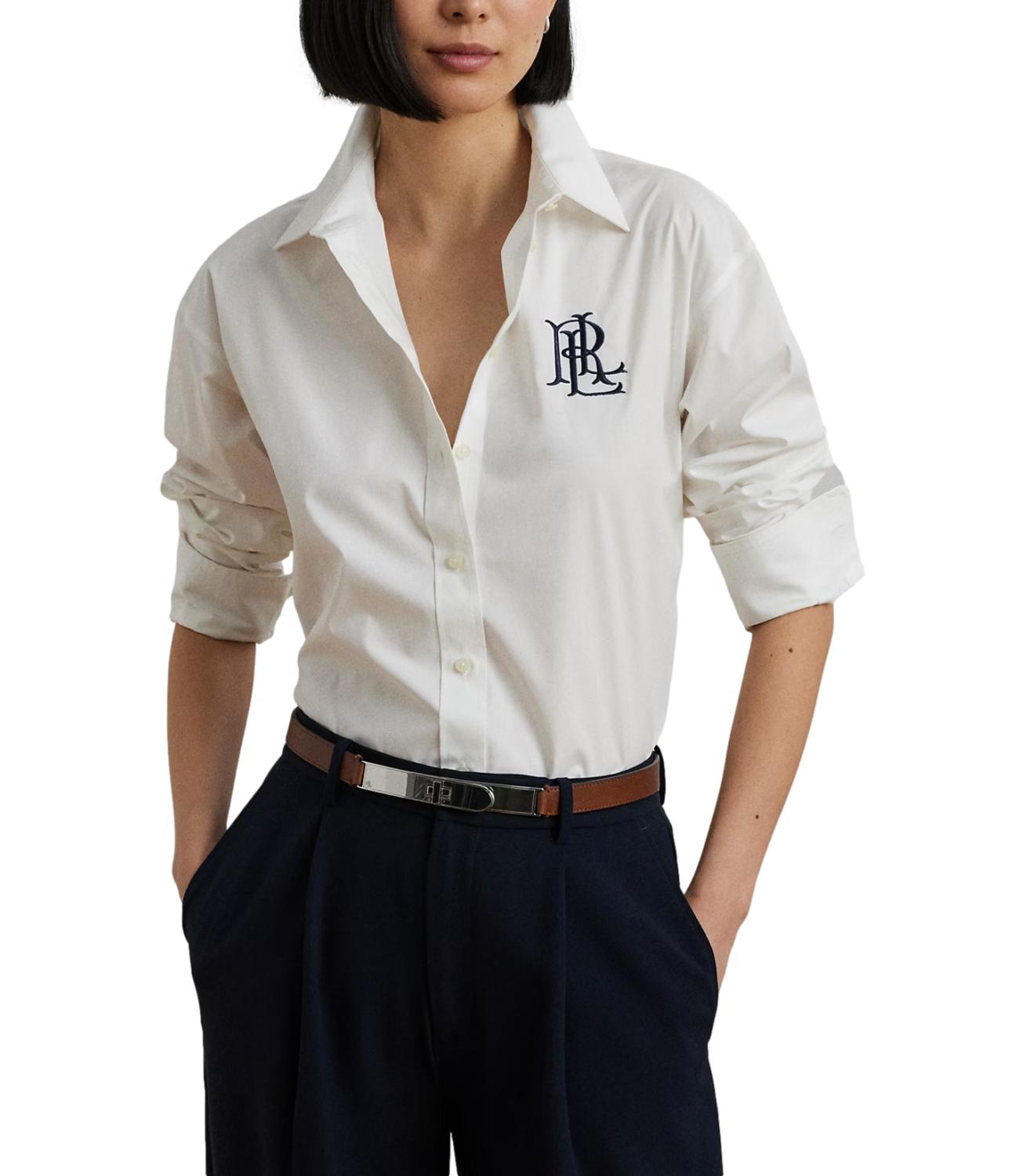 White Kotta Long Sleeve Button Shirt