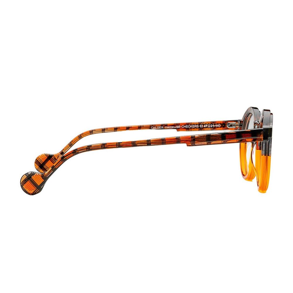 Checkers Checkered Acetate Optical Glasses