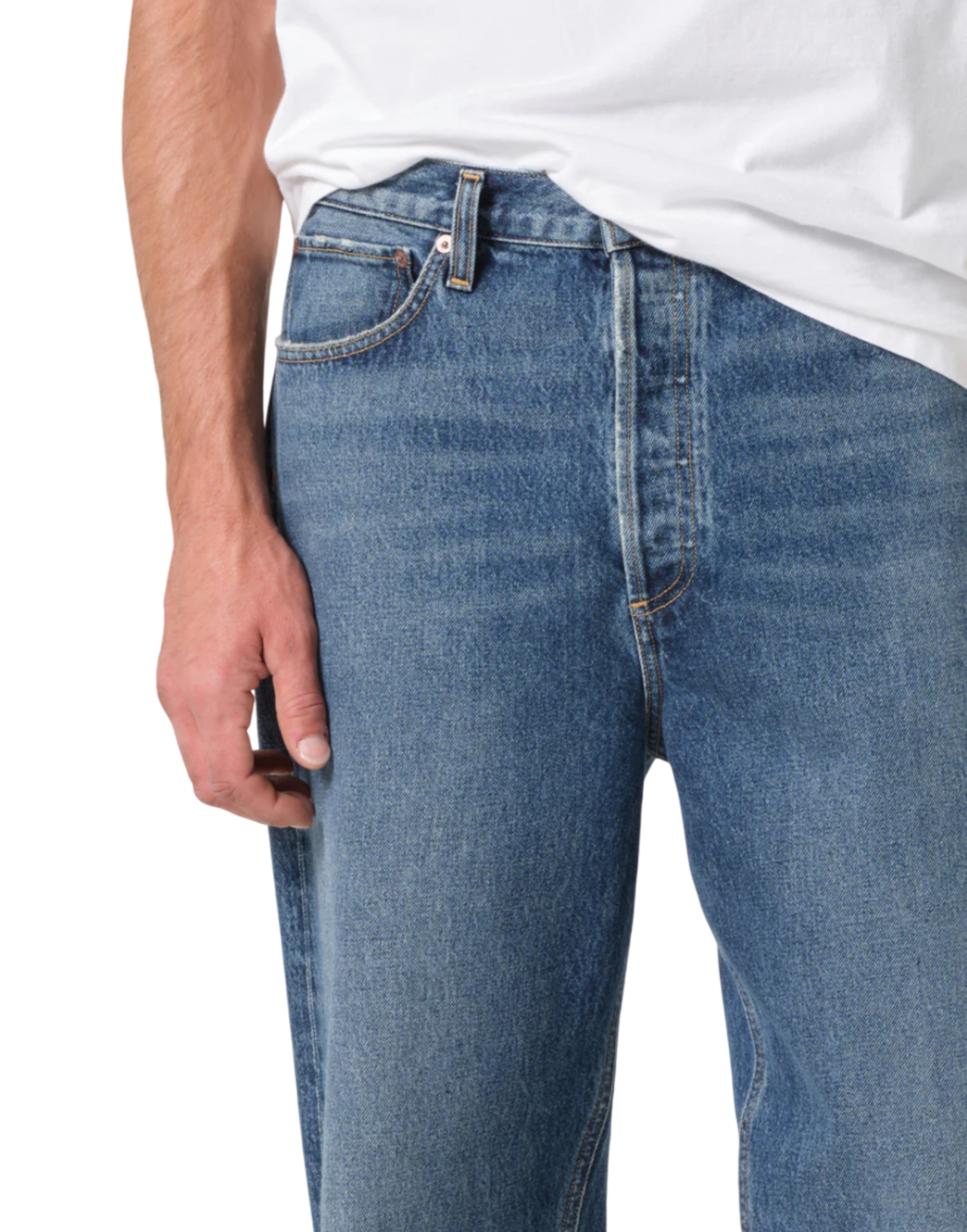 Men’S 90S Mid-Rise Straight-Leg Jeans