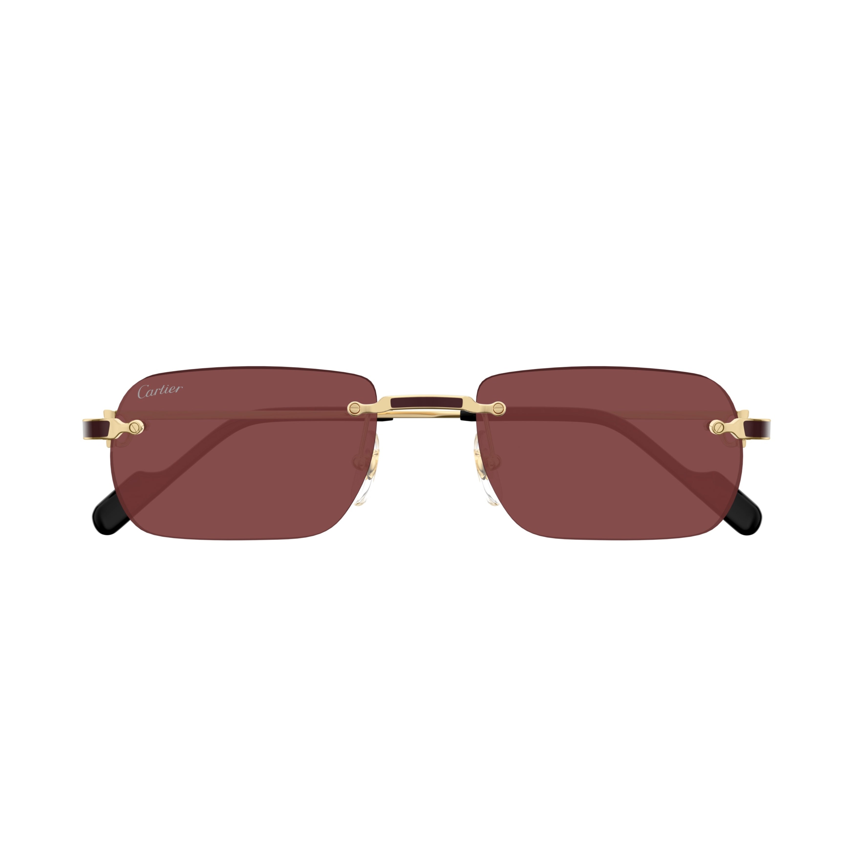 Ct0498s Rimless Rectangular Sunglasses