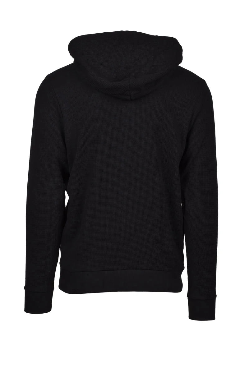 Zip Hoodie Sweatshirt - Black
